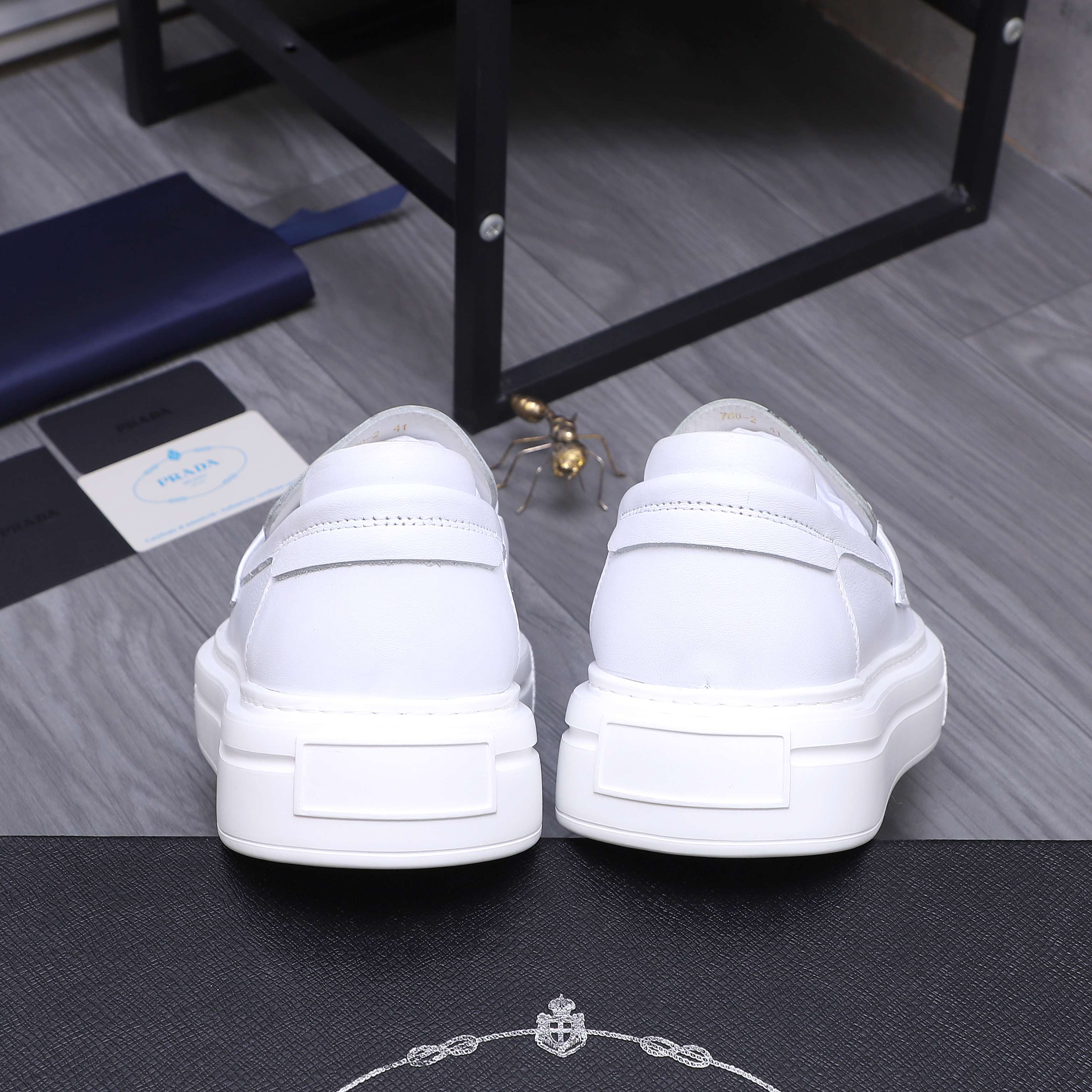 Prada Business Loafers Genuine Leather Slip-Ons, Sizes 38-44 11 a1744354274634 2547