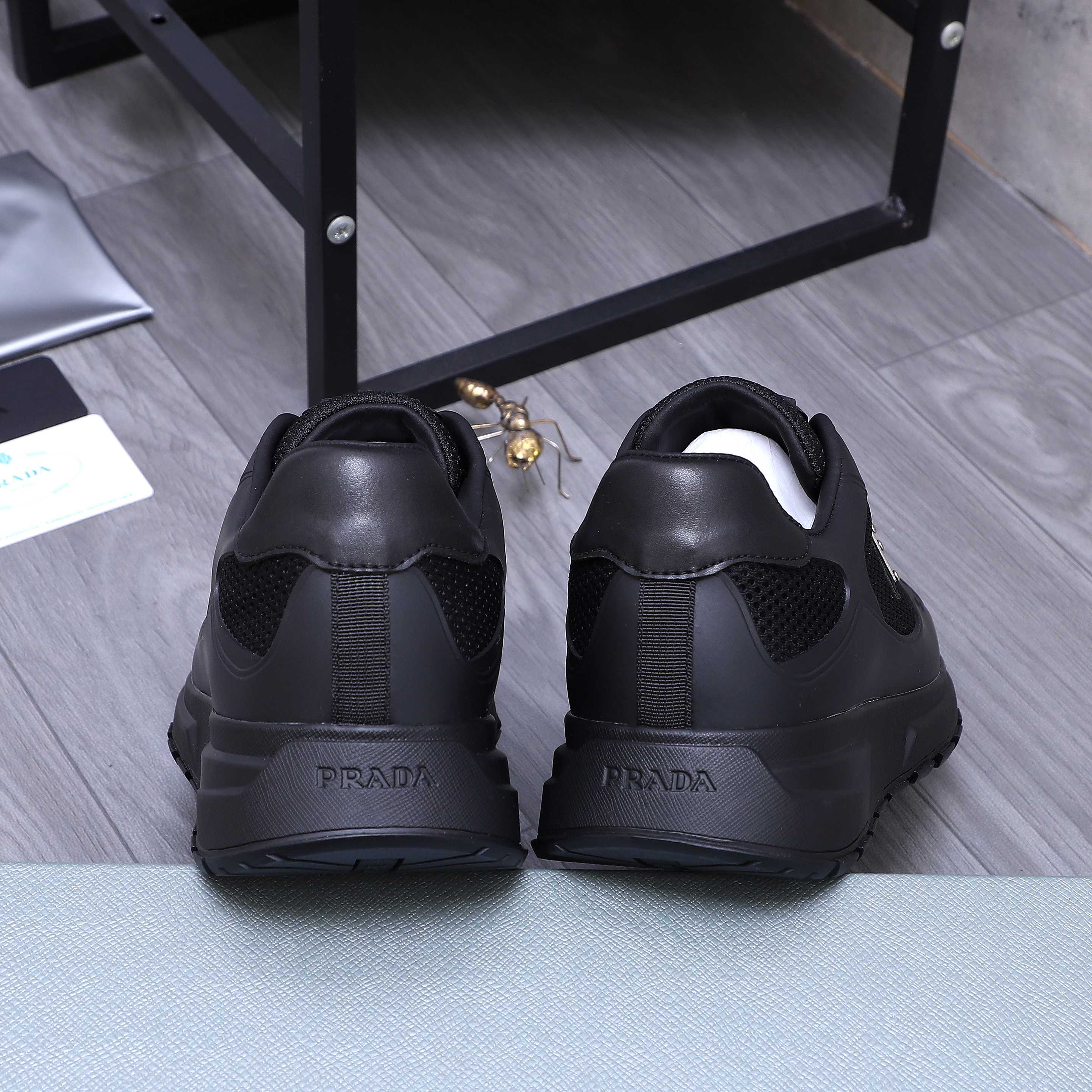 Prada Men's Lace-Up Sneakers Premium Leather and Mesh - Size 38-44 11 a1744442634668 8708