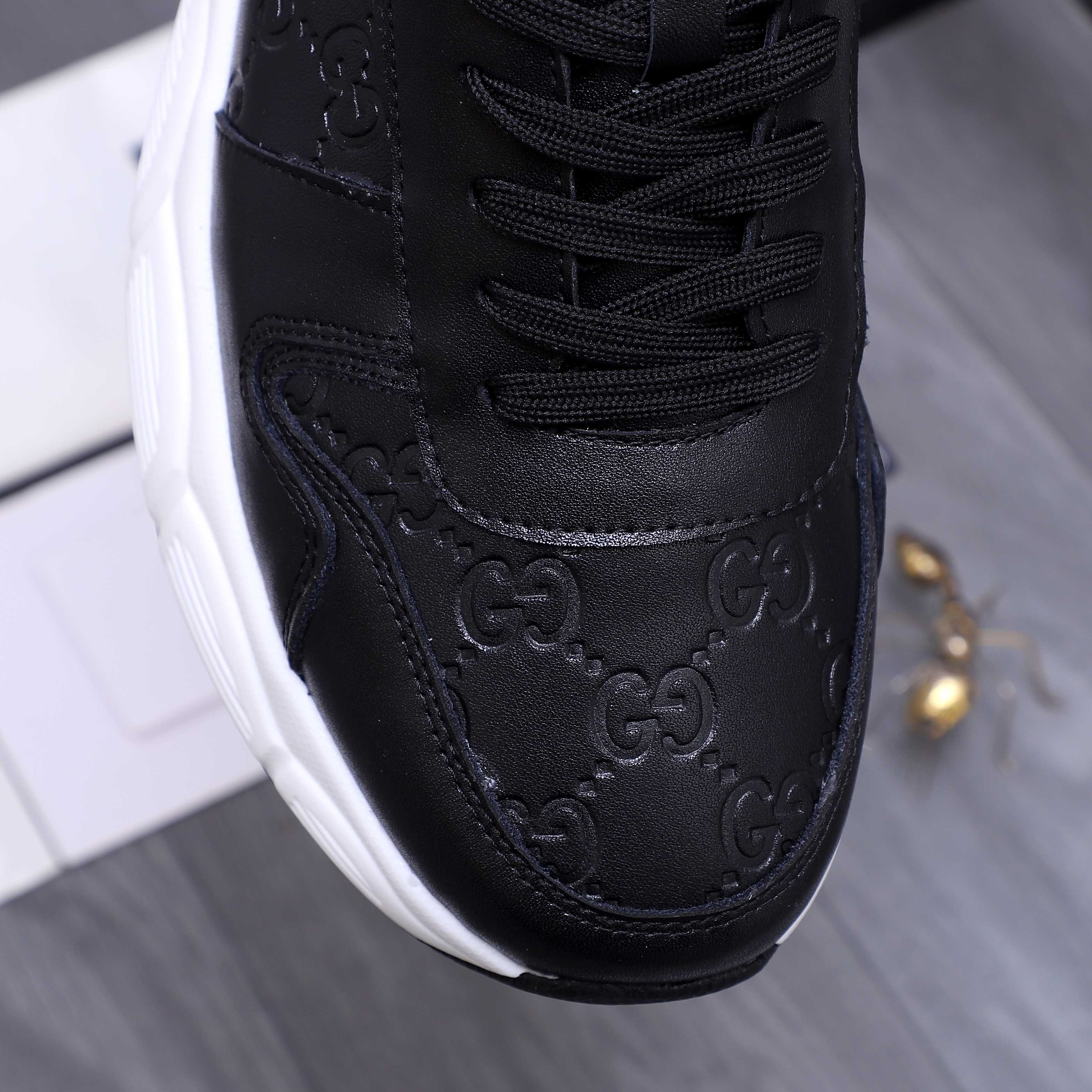 Gucci Men's Leather Sneakers - Embossed Upper, Comfortable Fit, Sizes 38-44 9 a1744452479994 1658