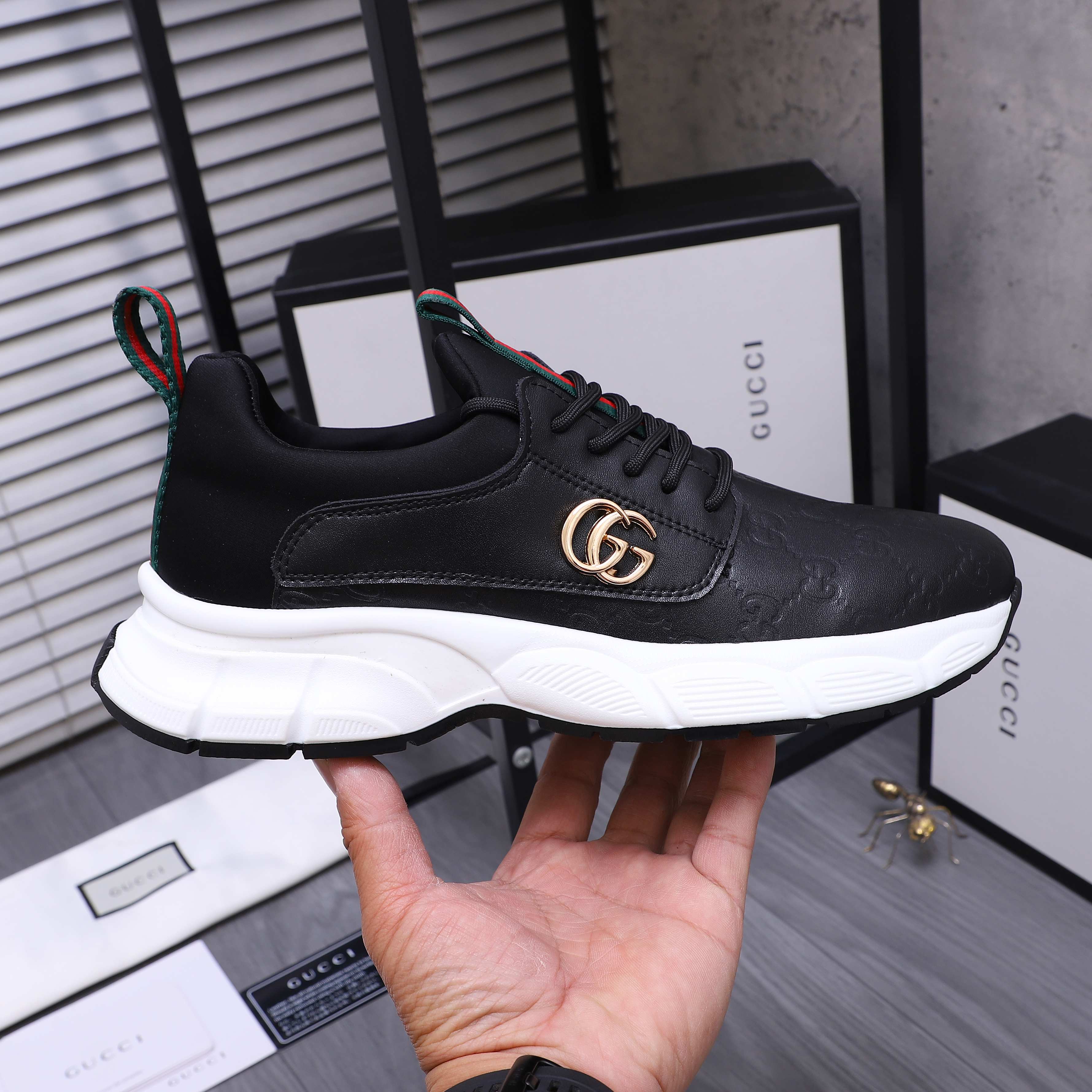 Gucci Men's Leather Sneakers - Stylish Comfort, Sizes 38-44 7 a1744452937826 4232