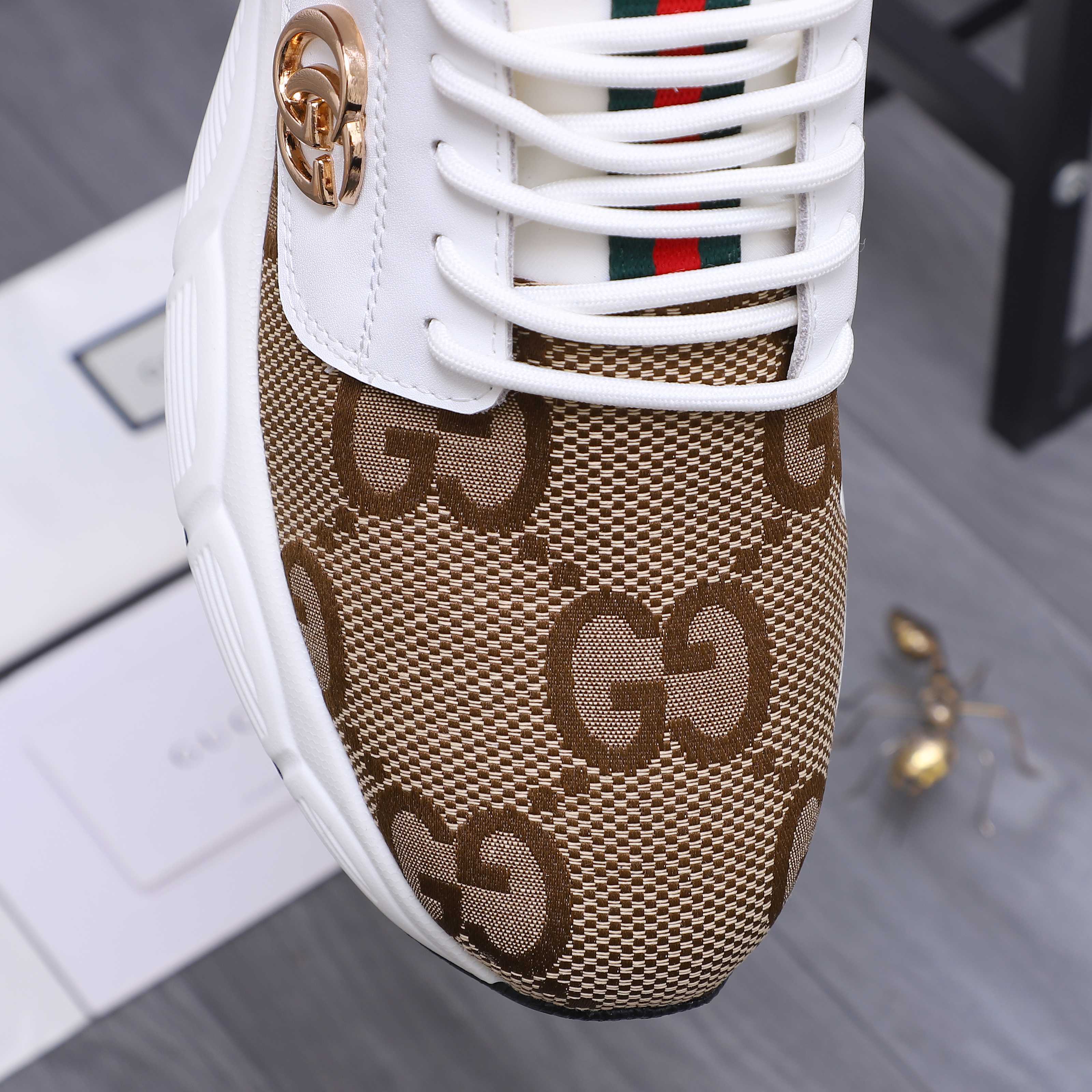 Gucci Men's Leather Sneakers with Embossed Detail - Sizes 38-44 9 a1744453130818 5132