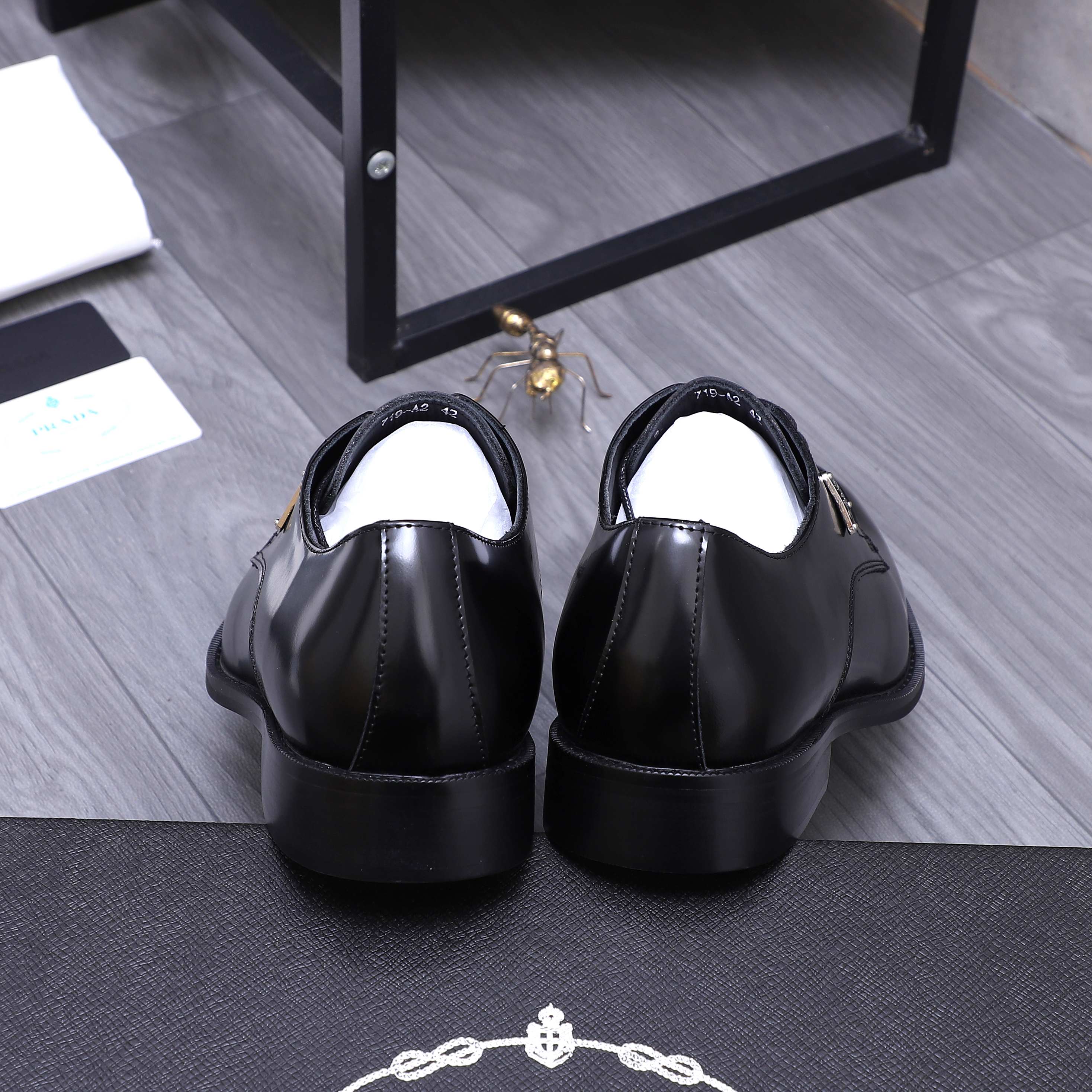 Prada Men's Leather Dress Shoes - Business Style, Sizes 38-44 11 a1744453869632 7667