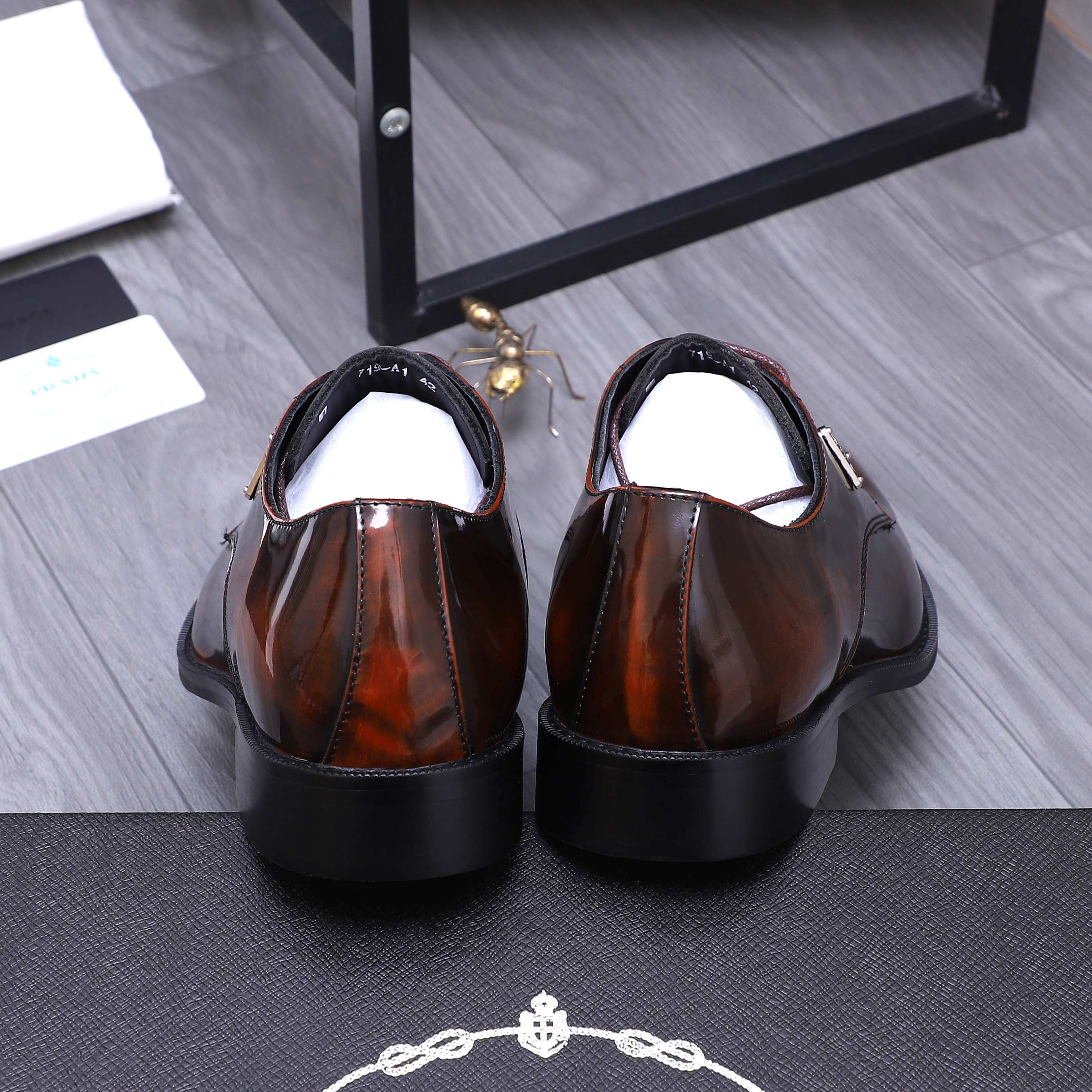 Prada Men's Business Leather Dress Shoes, Slip-On & Lace-Up Styles 11 a1744456263870 1313