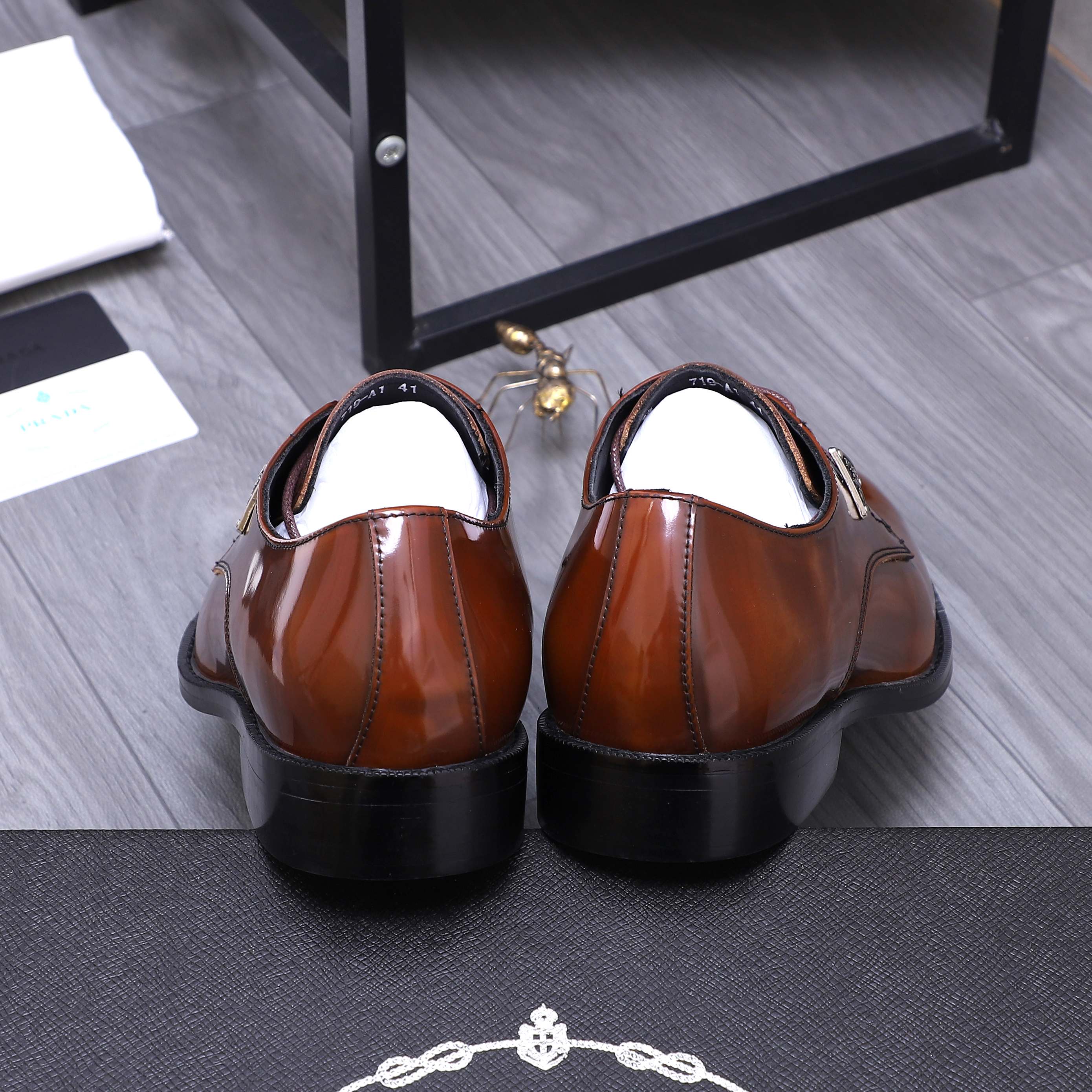 Prada Men's Business Leather Dress Shoes - Premium Quality & Comfort 11 a1744456349892 2334