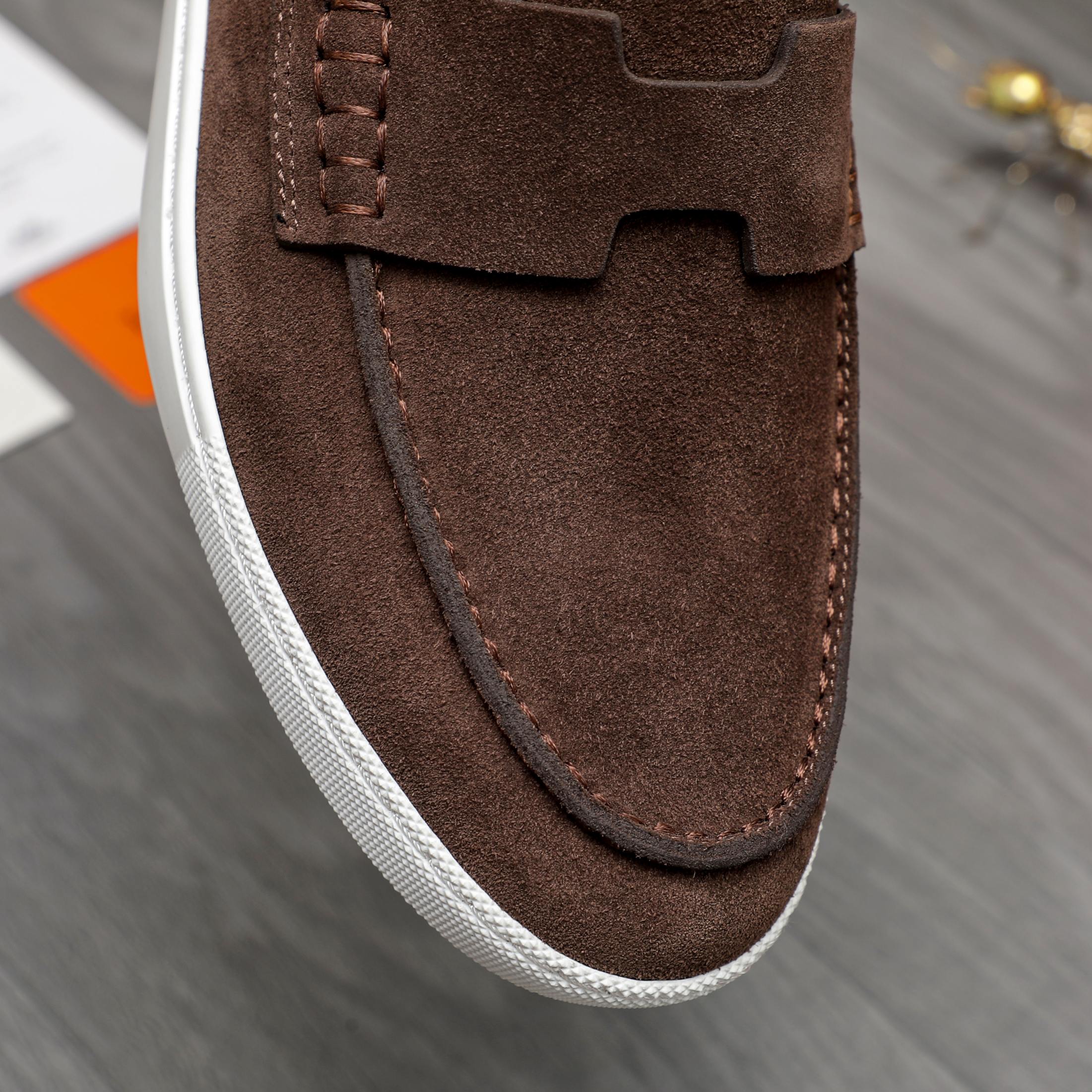 Hermes Casual Slip-On Loafers in Premium Leather and Suede - Size 39-44 9 a1744789233607 7774