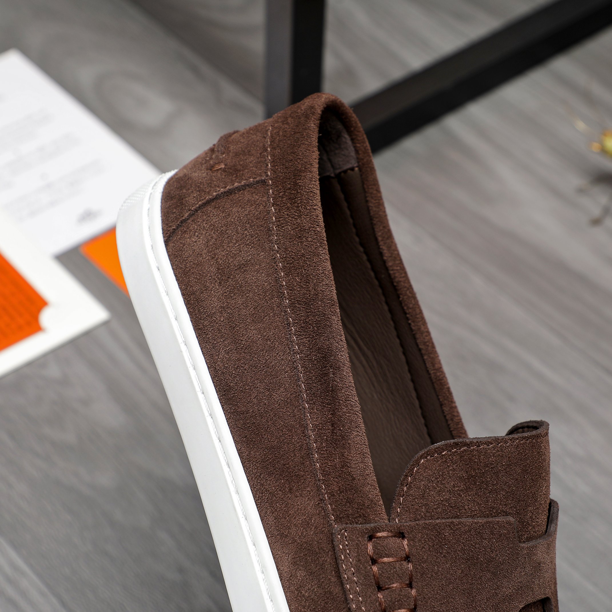 Hermes Casual Slip-On Loafers in Premium Leather and Suede - Size 39-44 10 a1744789235305 6505