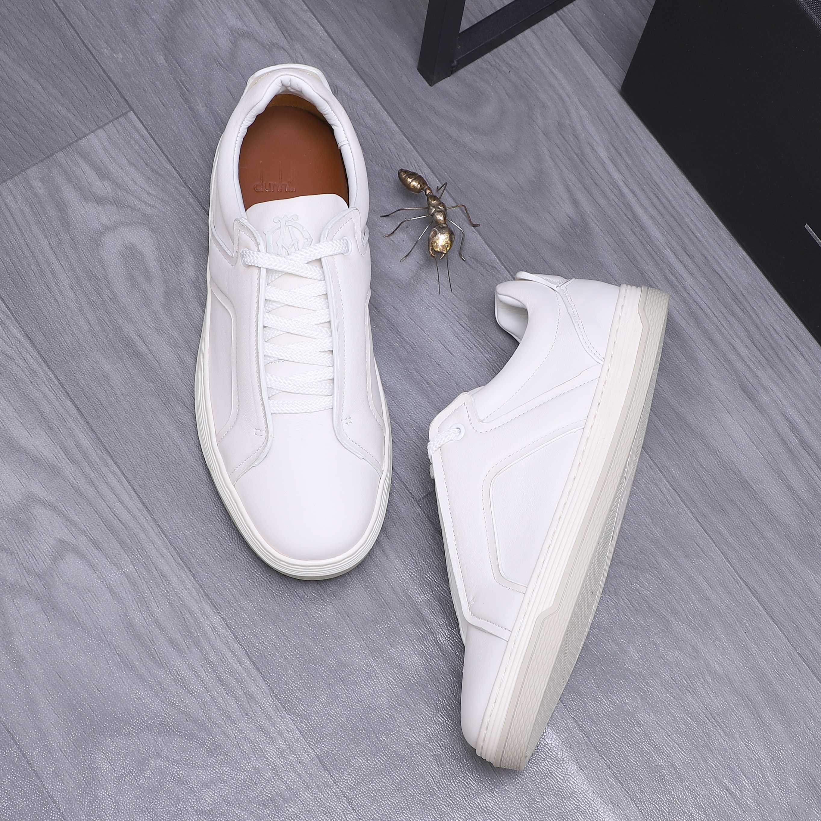 Dunhill Men's Casual Leather Sneakers - Stylish Comfort, Sizes 38-44 5 a1744875401484 6561