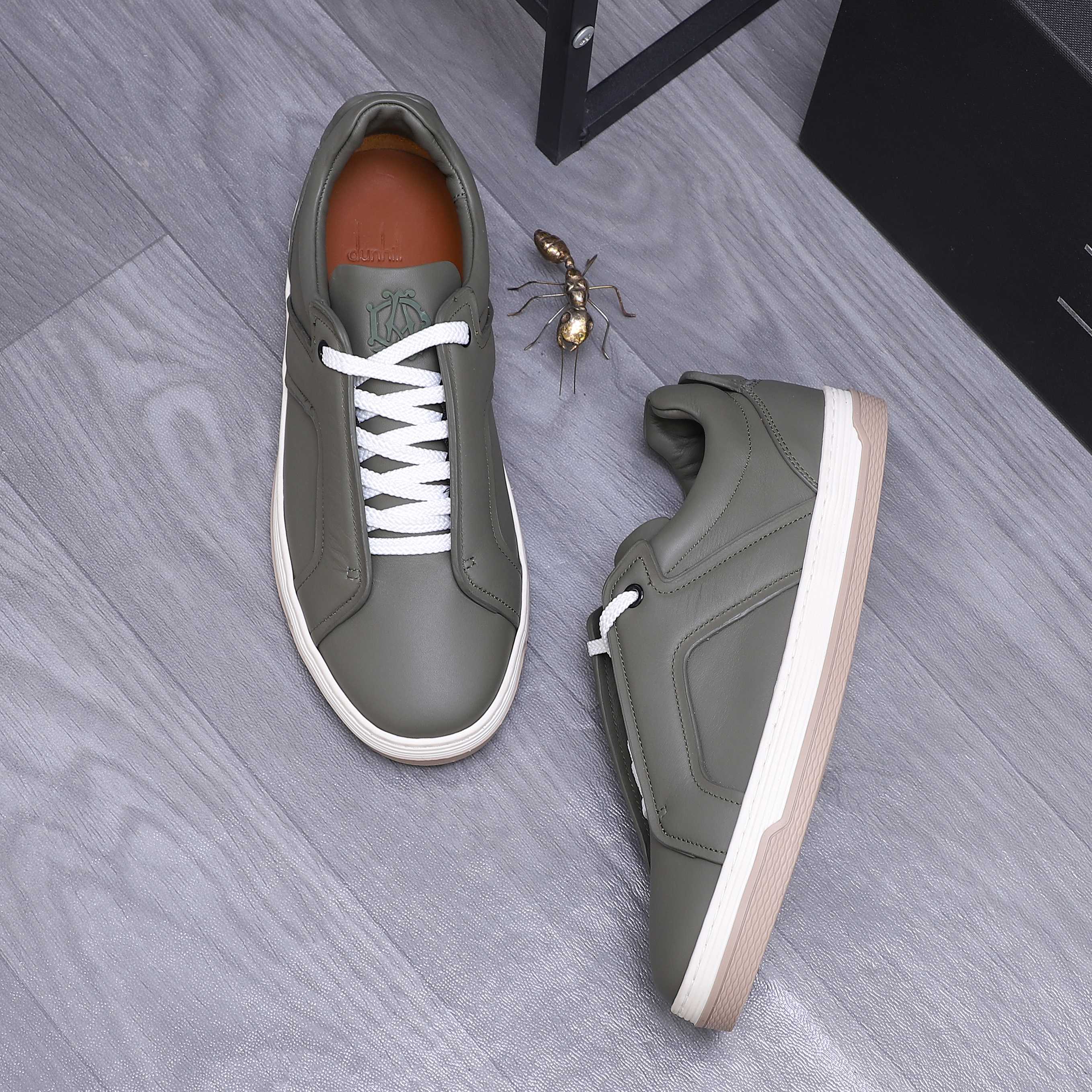 Dunhill Men's Casual Leather Sneakers - Comfortable & Stylish, Sizes 38-44 5 a1744876023727 1640