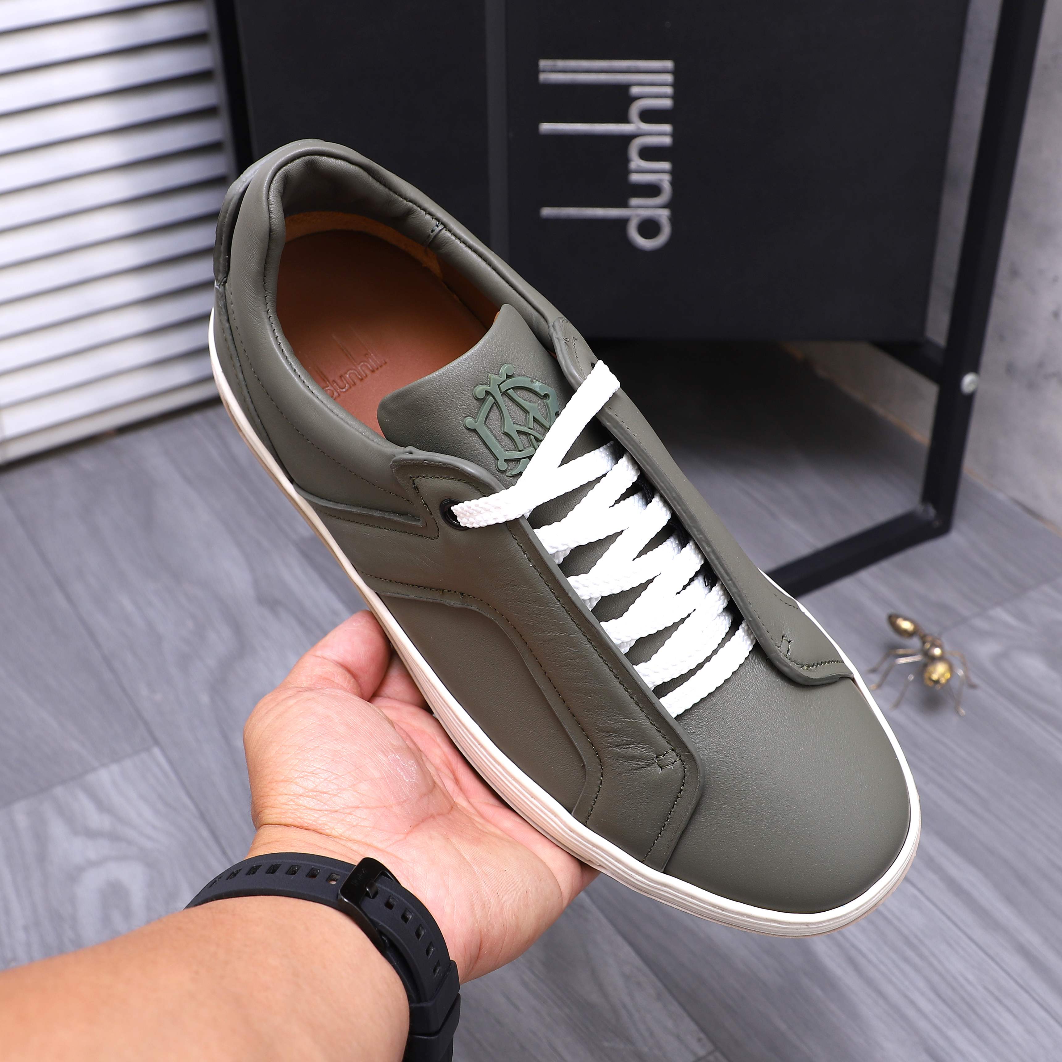 Dunhill Men's Casual Leather Sneakers - Comfortable & Stylish, Sizes 38-44 7 a1744876023846 3552