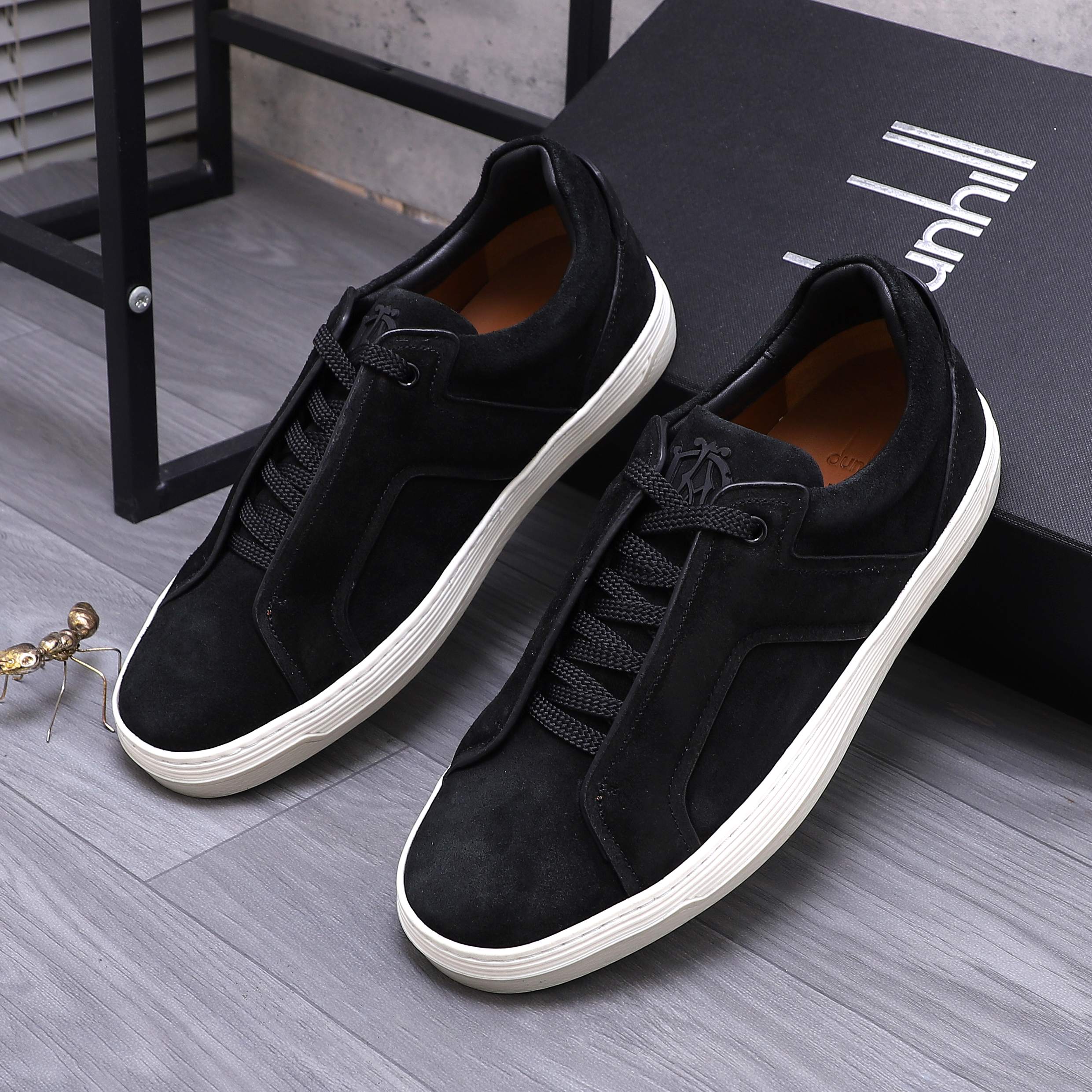 Dunhill Men's Suede Leather Casual Sneakers - Sizes 38-44 3 a1744877721522 0204