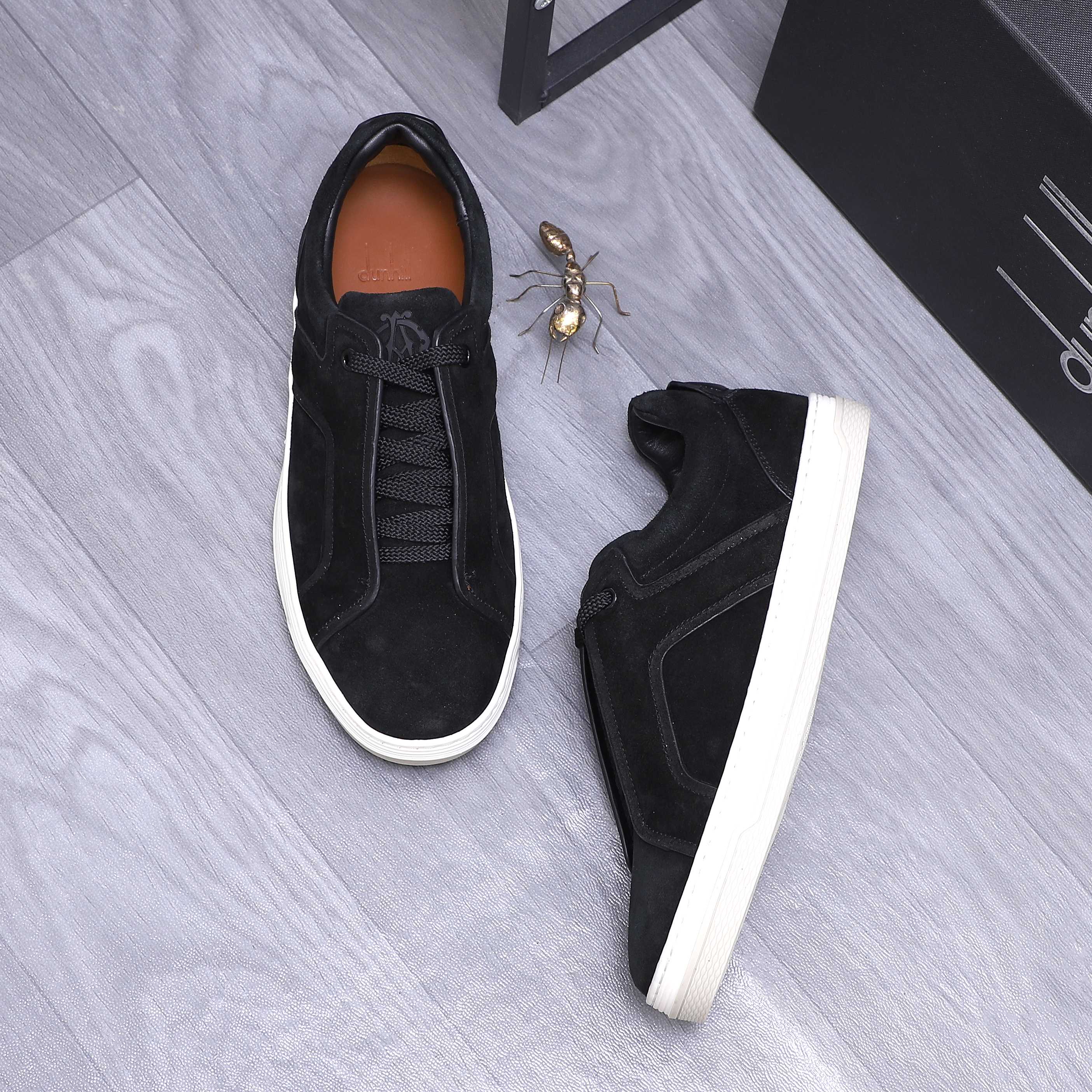 Dunhill Men's Suede Leather Casual Sneakers - Sizes 38-44 5 a1744877722016 7321
