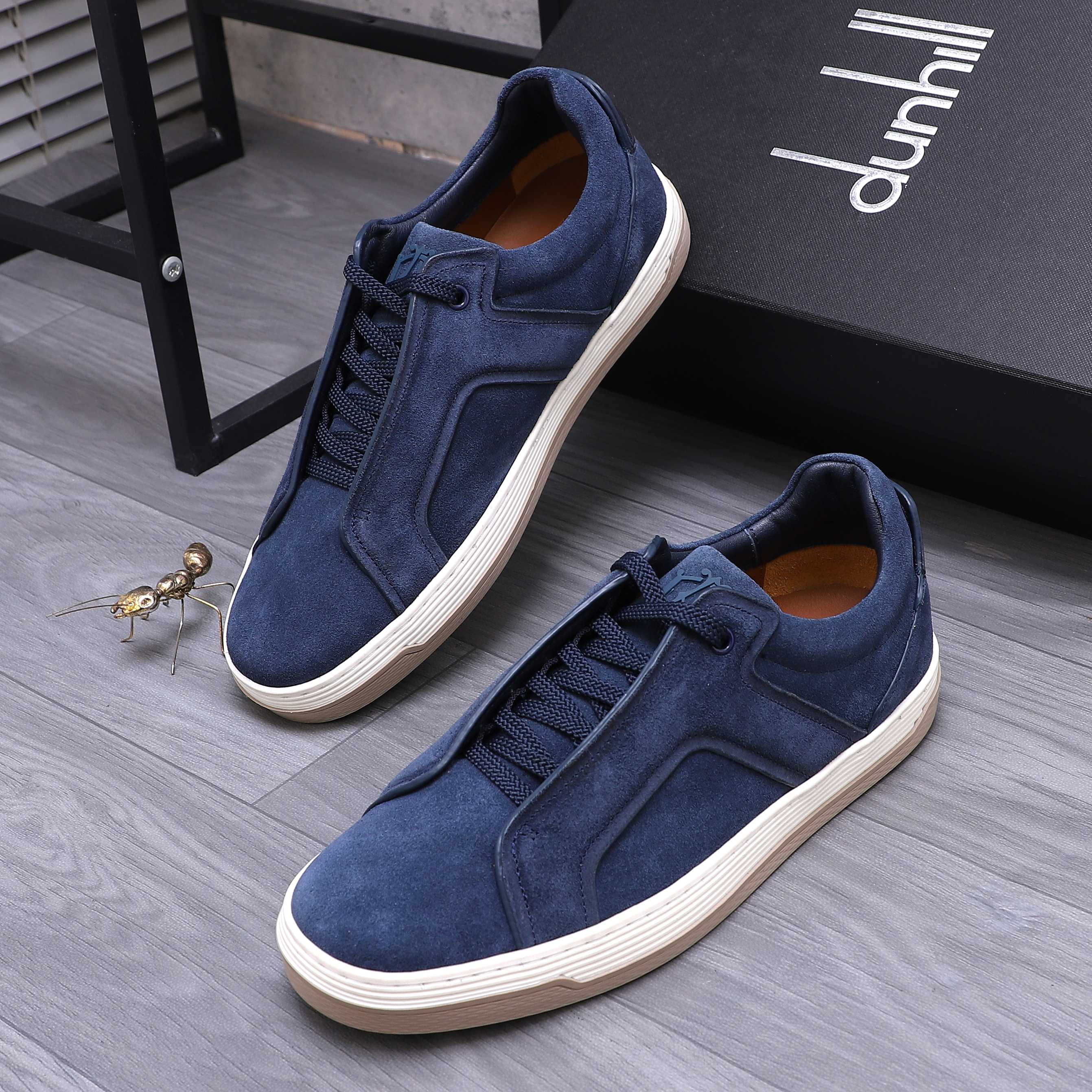 Dunhill Men's Suede Leather Casual Sneakers Size 38-44 EU 4 a1744877910022 6414