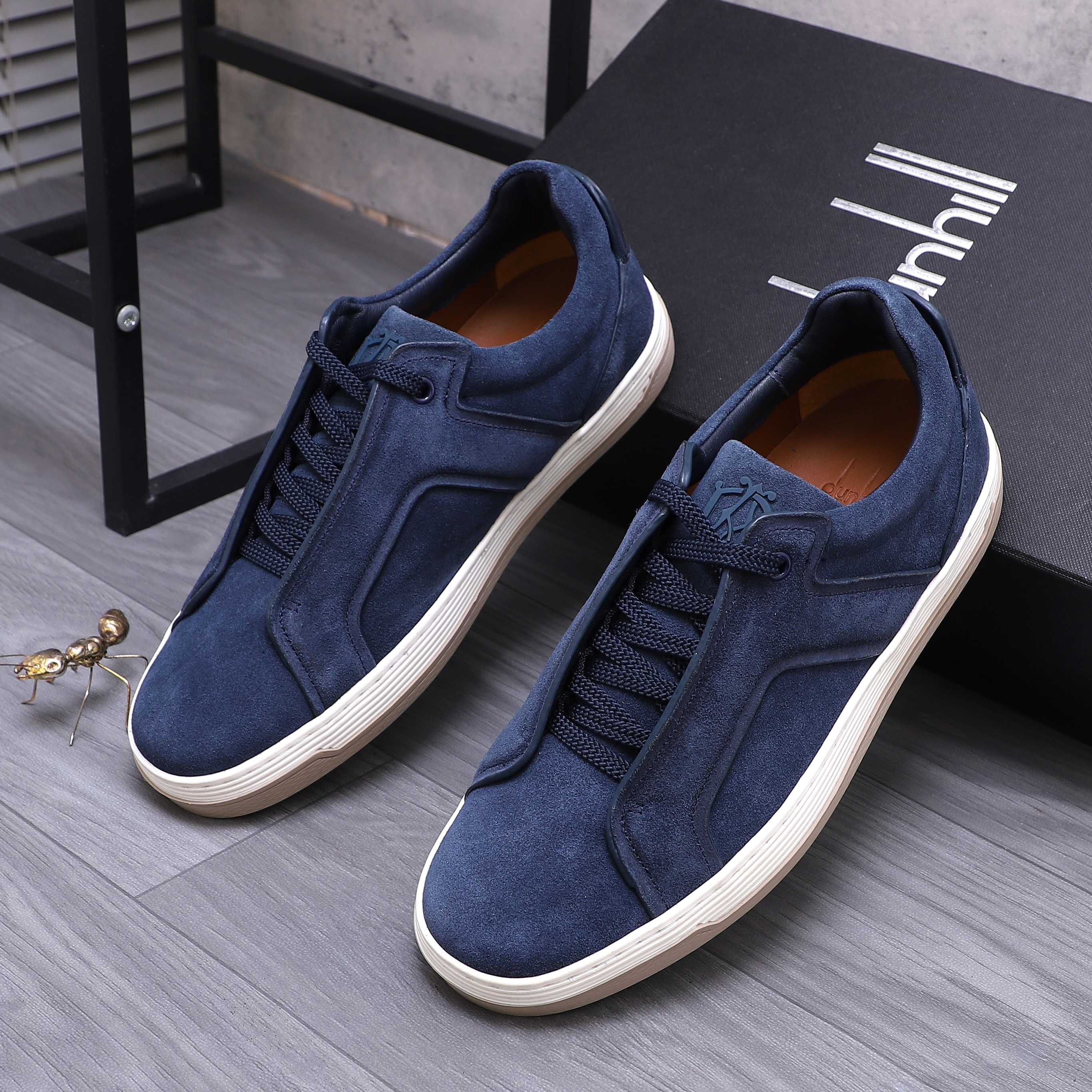 Dunhill Men's Suede Leather Casual Sneakers Size 38-44 EU 3 a1744877910186 2664