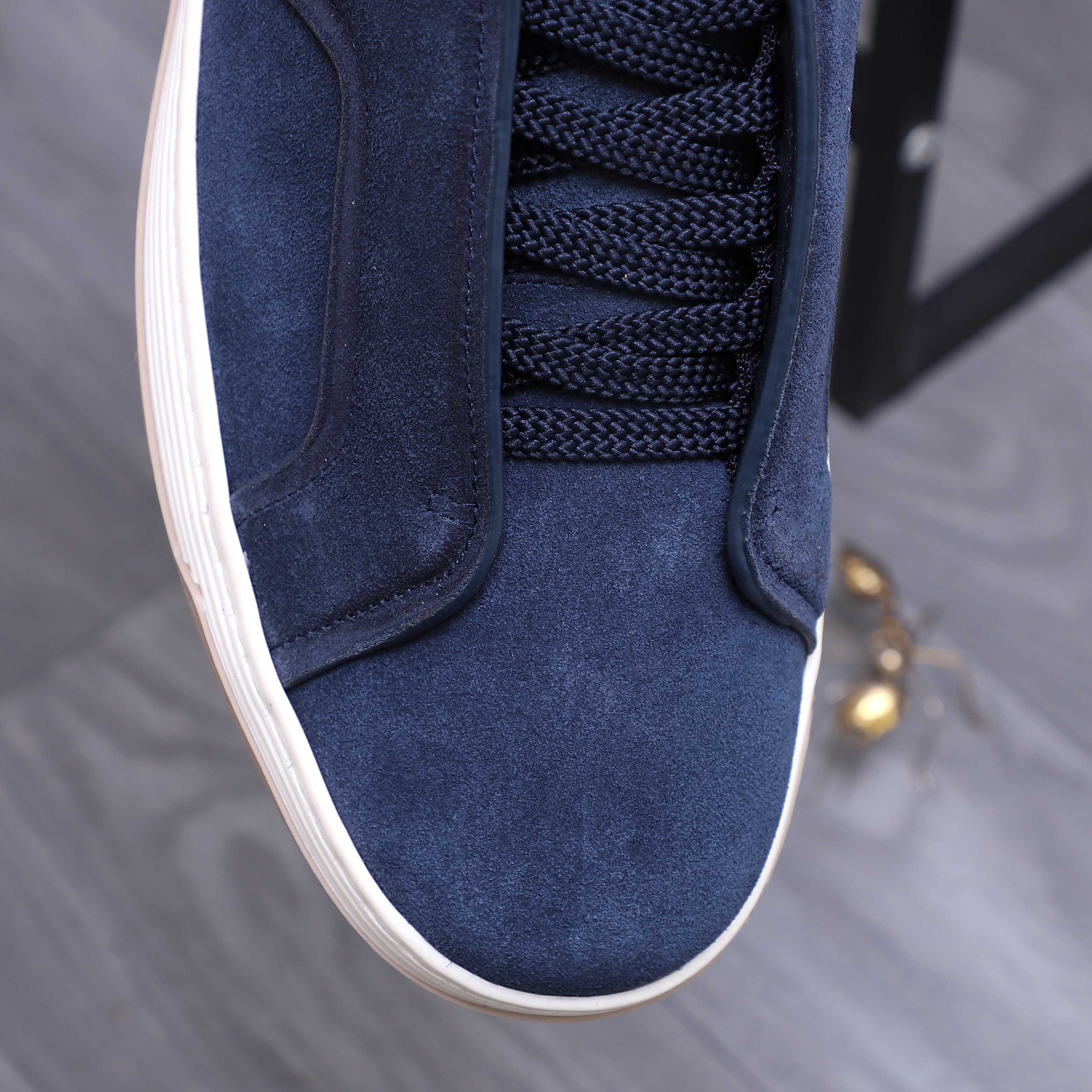 Dunhill Men's Suede Leather Casual Sneakers Size 38-44 EU 9 a1744877912990 8887