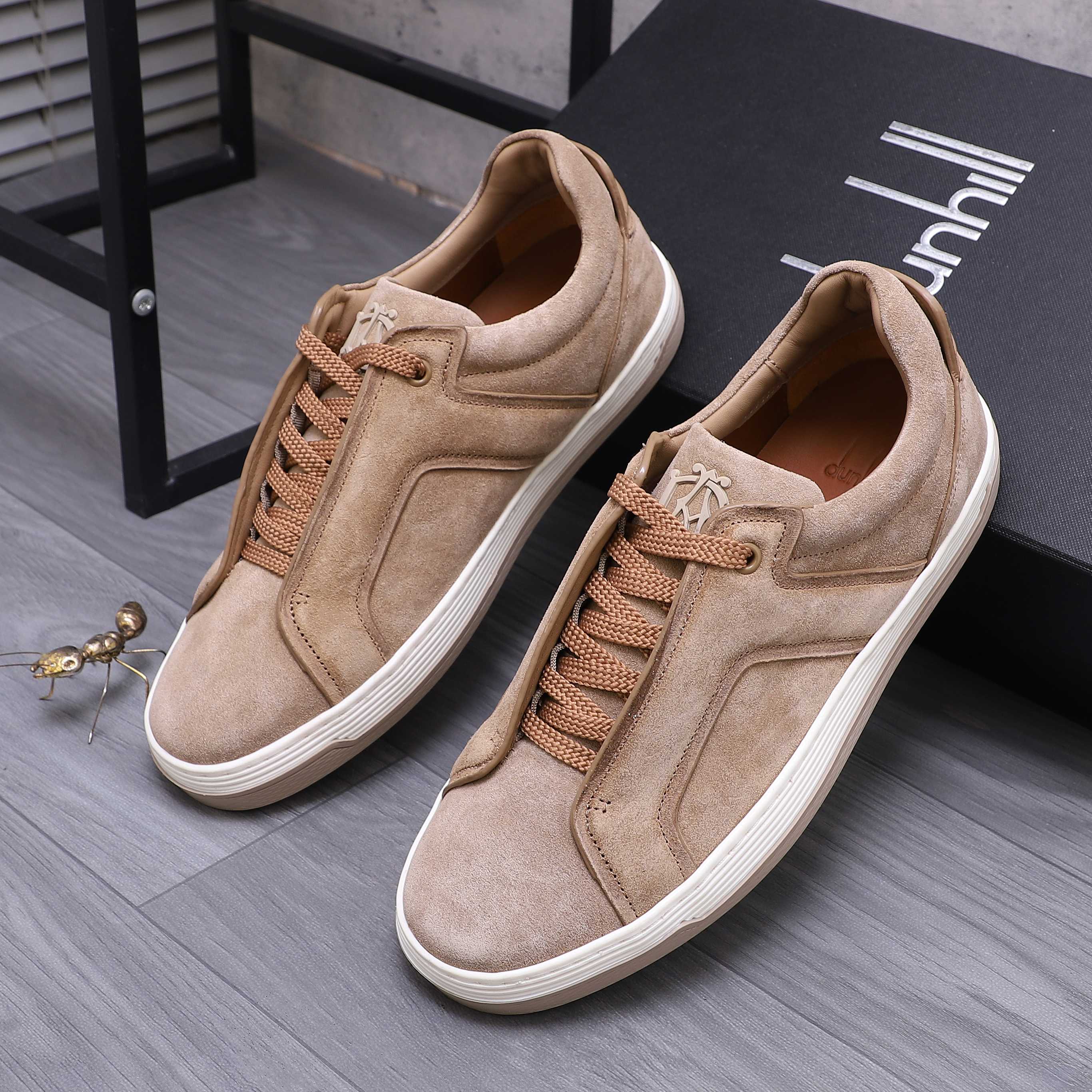 Dunhill Men's Suede Leather Casual Sneakers - Stylish & Comfortable 3 a1744878367062 6251
