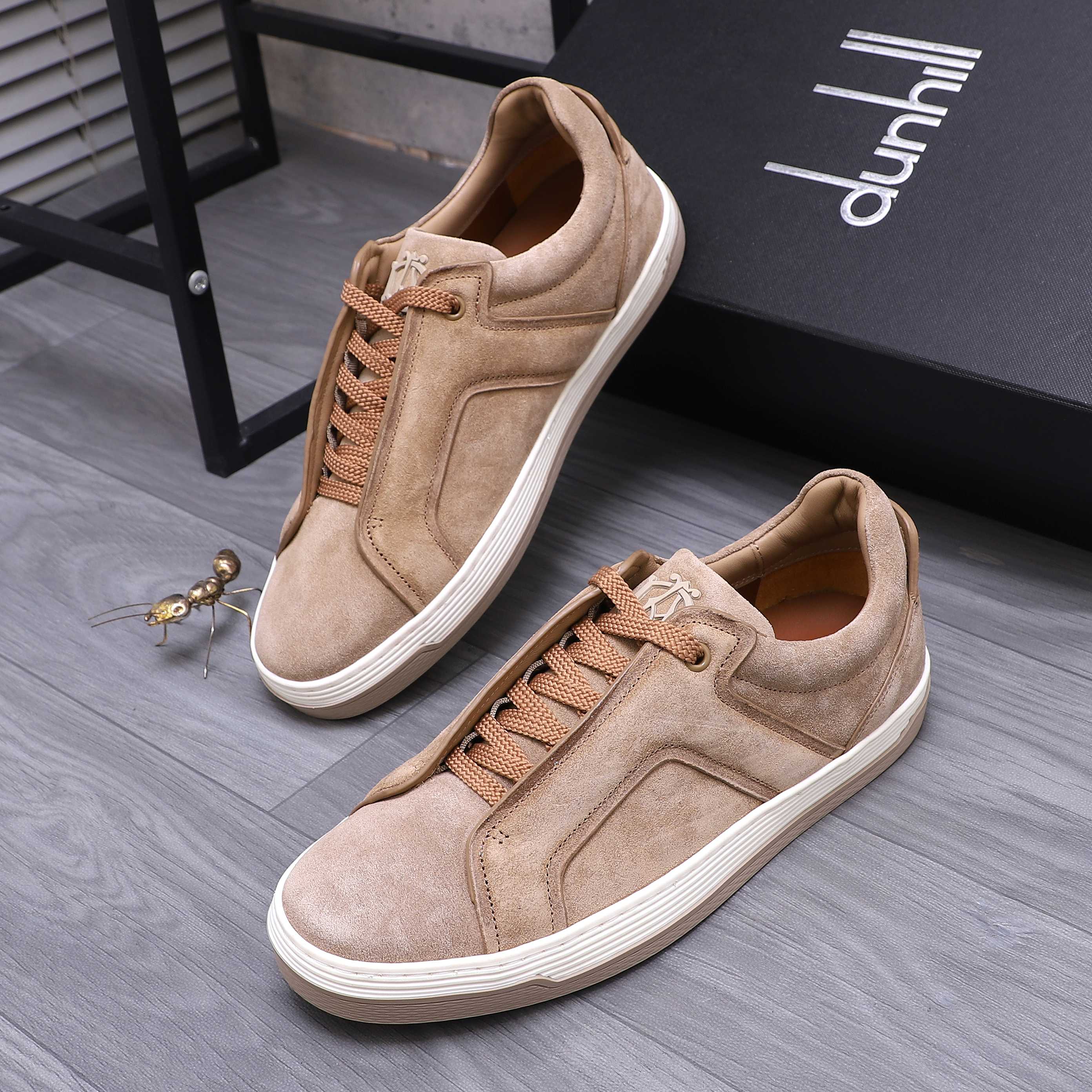 Dunhill Men's Suede Leather Casual Sneakers - Stylish & Comfortable 4 a1744878367124 4852