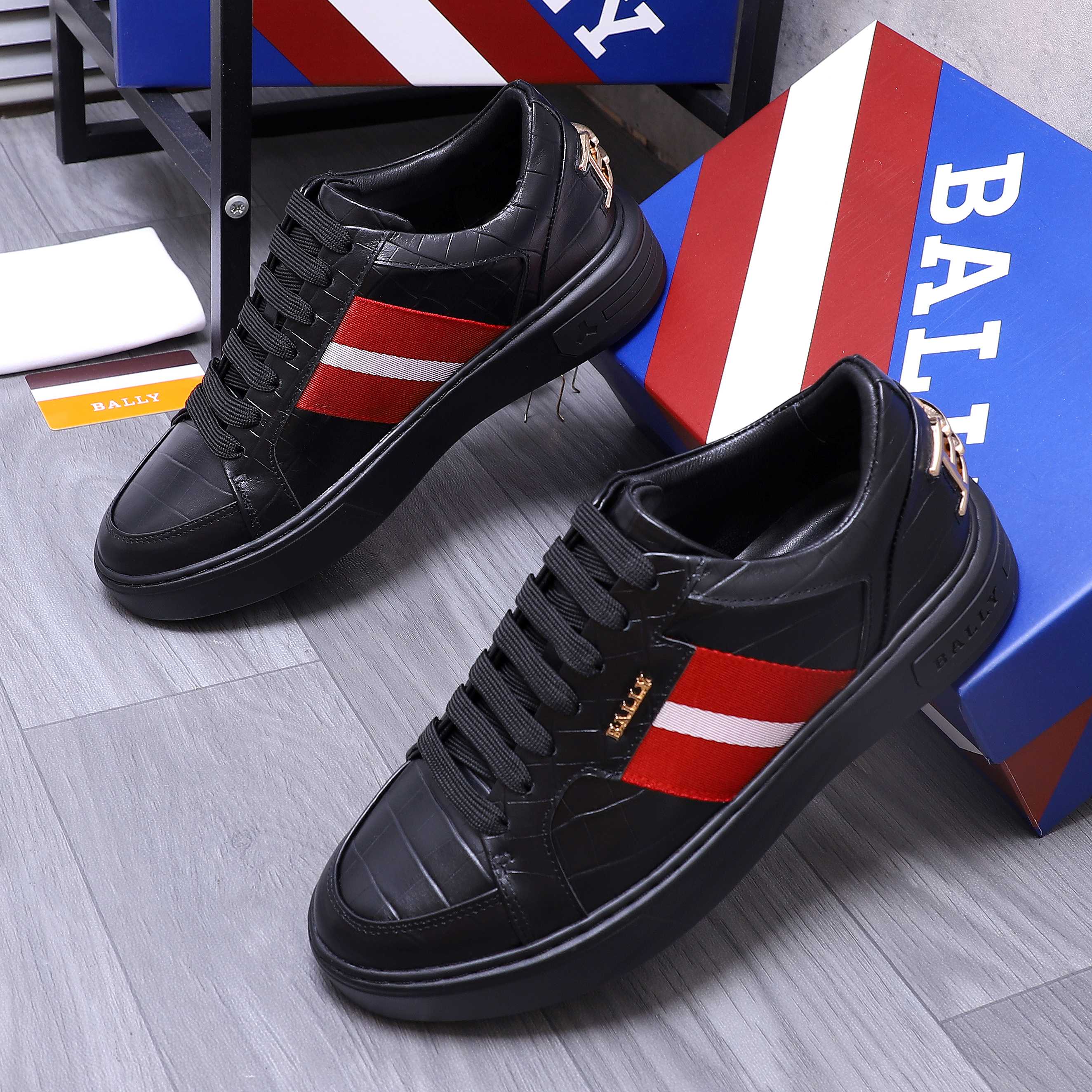 Bally Men's Leather Sneakers - Comfortable Breathable Casual Shoes 3 a1744878683517 5038