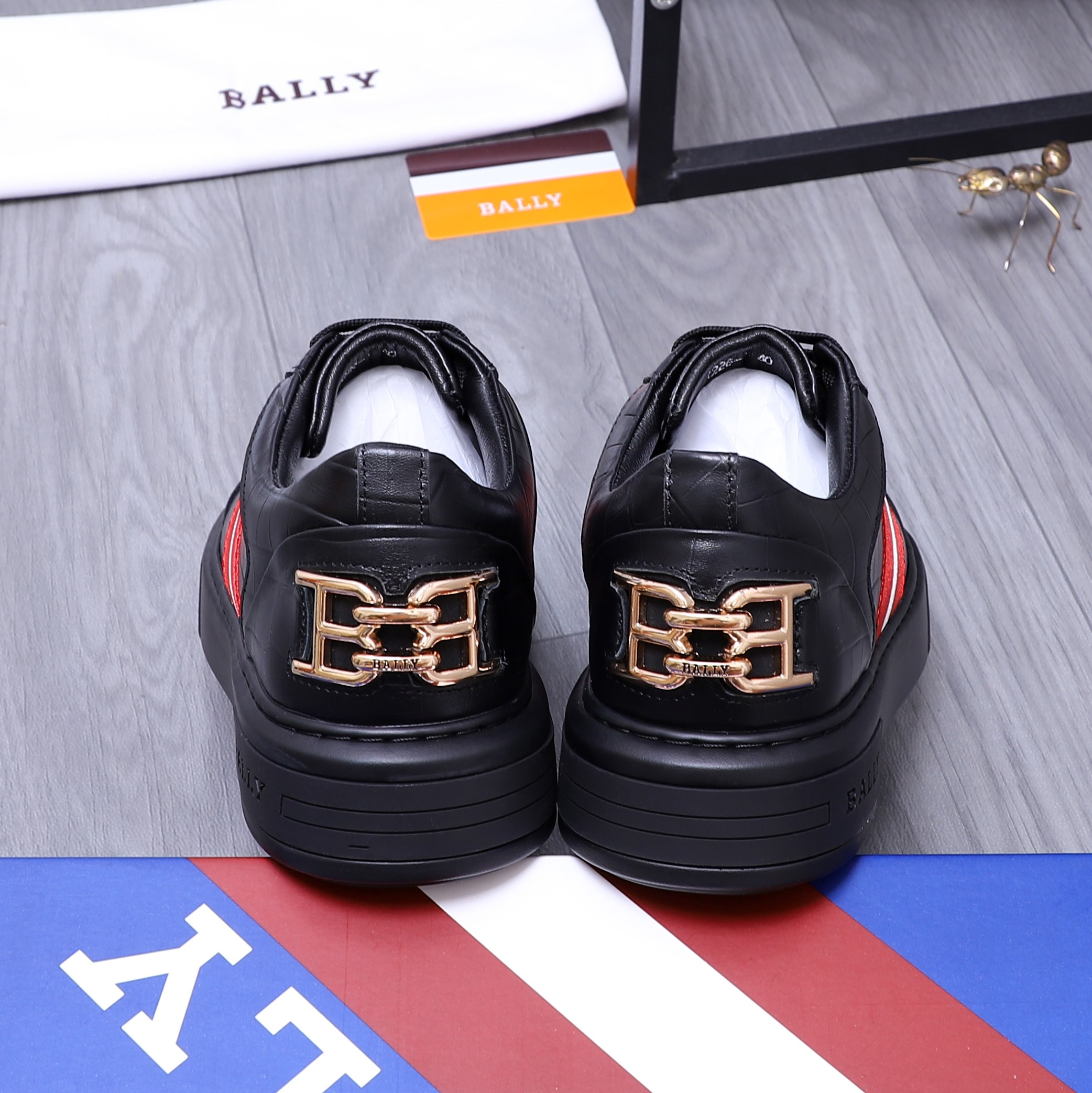 Bally Men's Leather Sneakers - Comfortable Breathable Casual Shoes 11 a1744878684804 8334