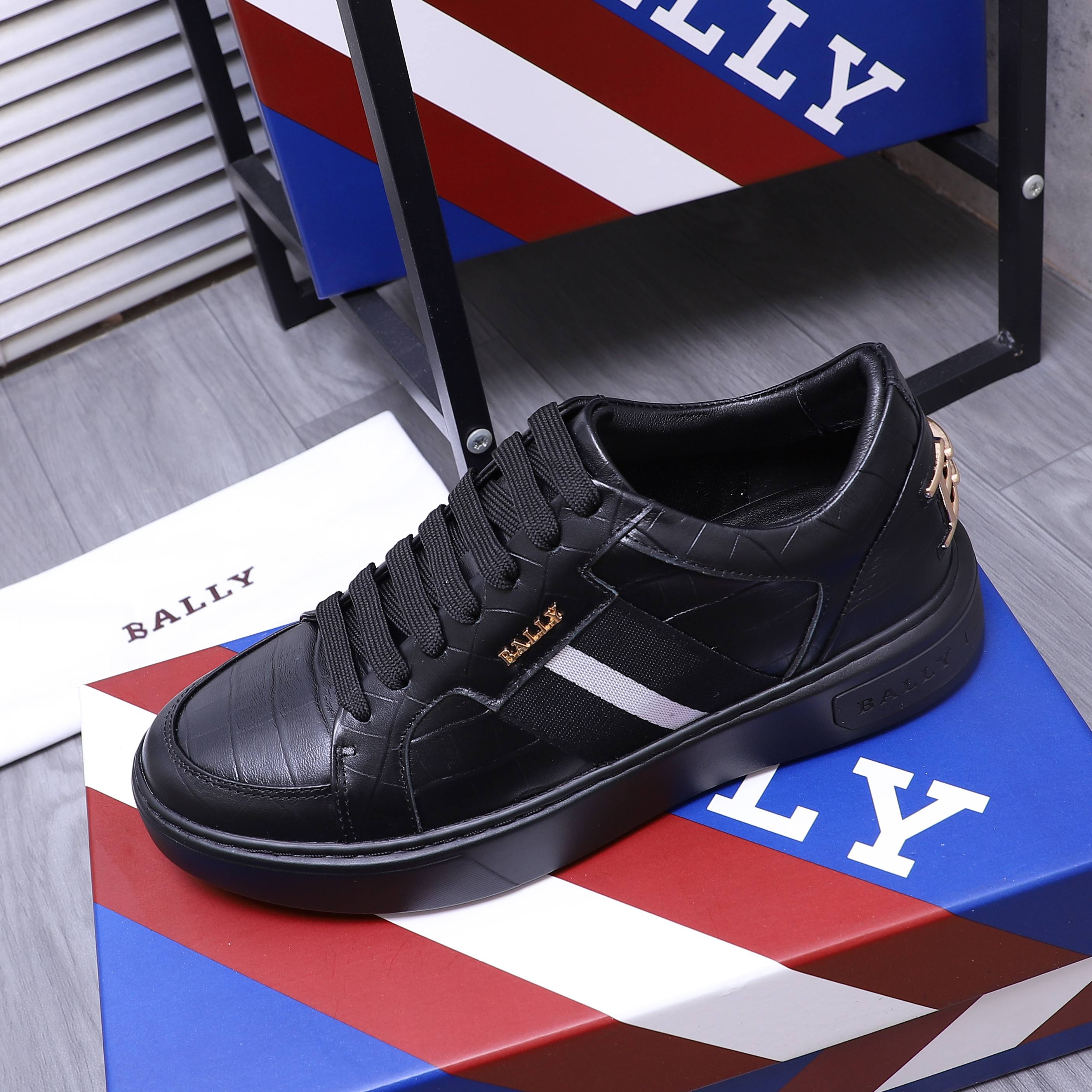 Bally Men's Leather Sneakers - Stylish and Comfortable, Size 38-44 6 a1744878989490 2138