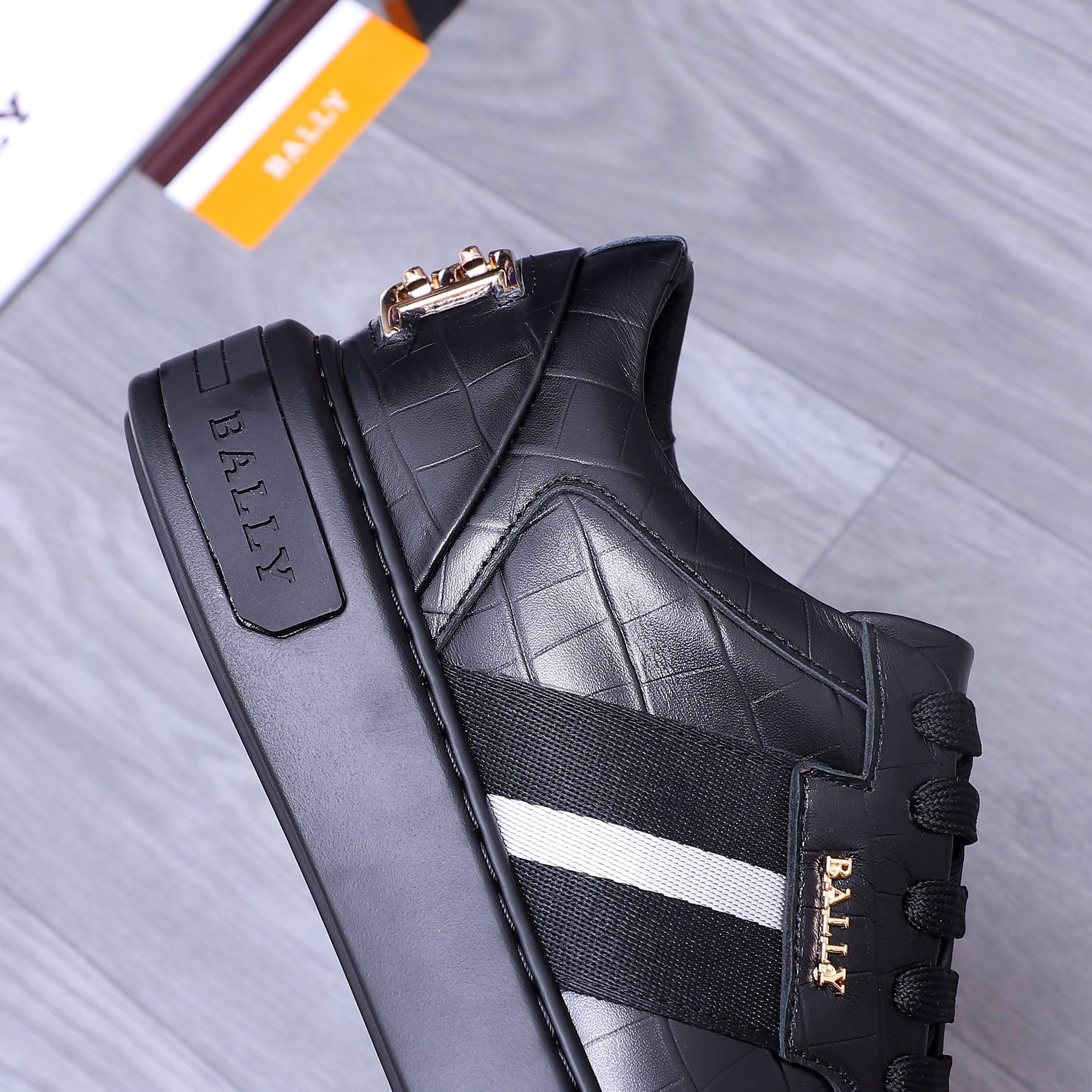 Bally Men's Leather Sneakers - Stylish and Comfortable, Size 38-44 10 a1744878989494 5525