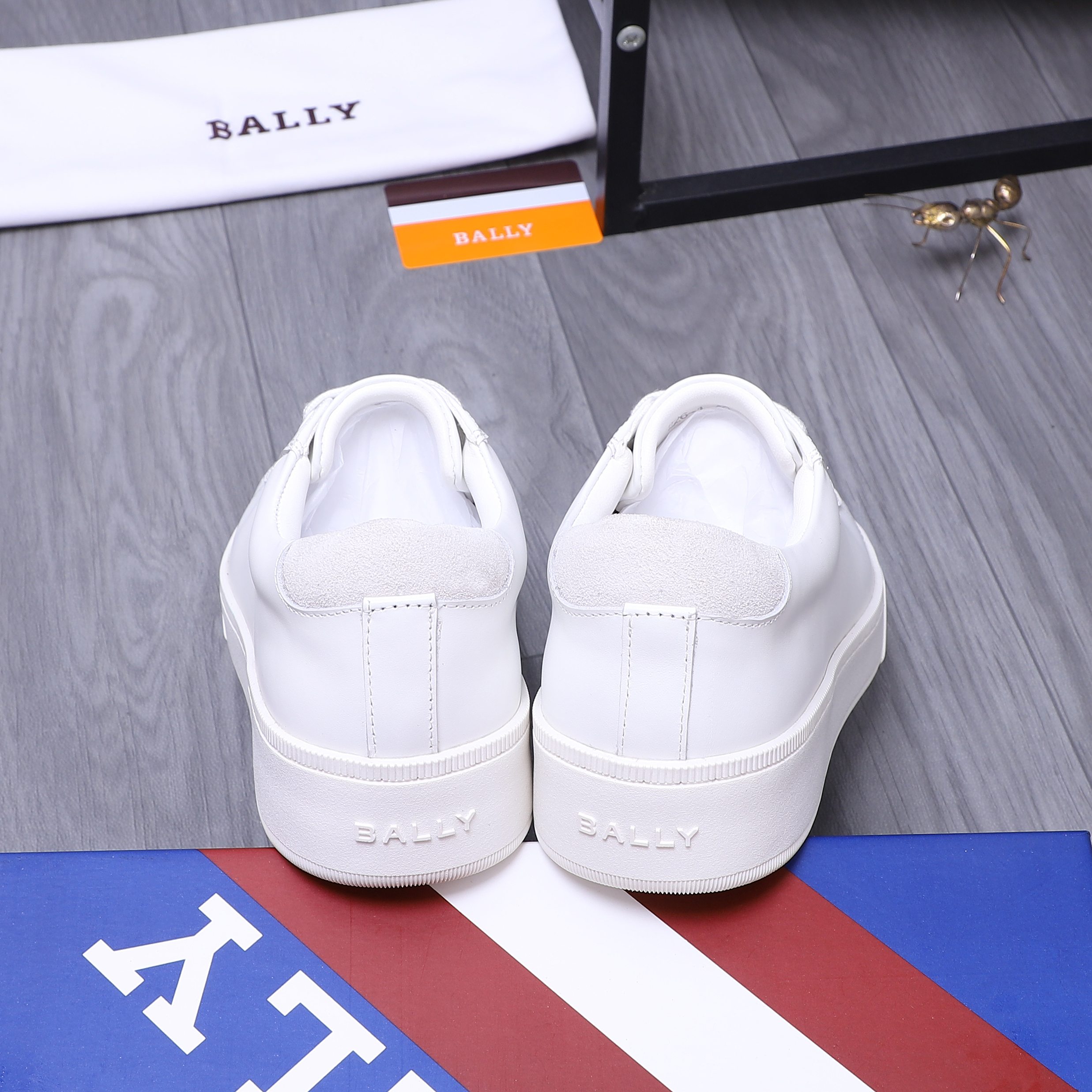 Bally Leather Lace-Up Sneakers Casual Shoes - Breathable & Comfortable 11 a1744879429012 0135