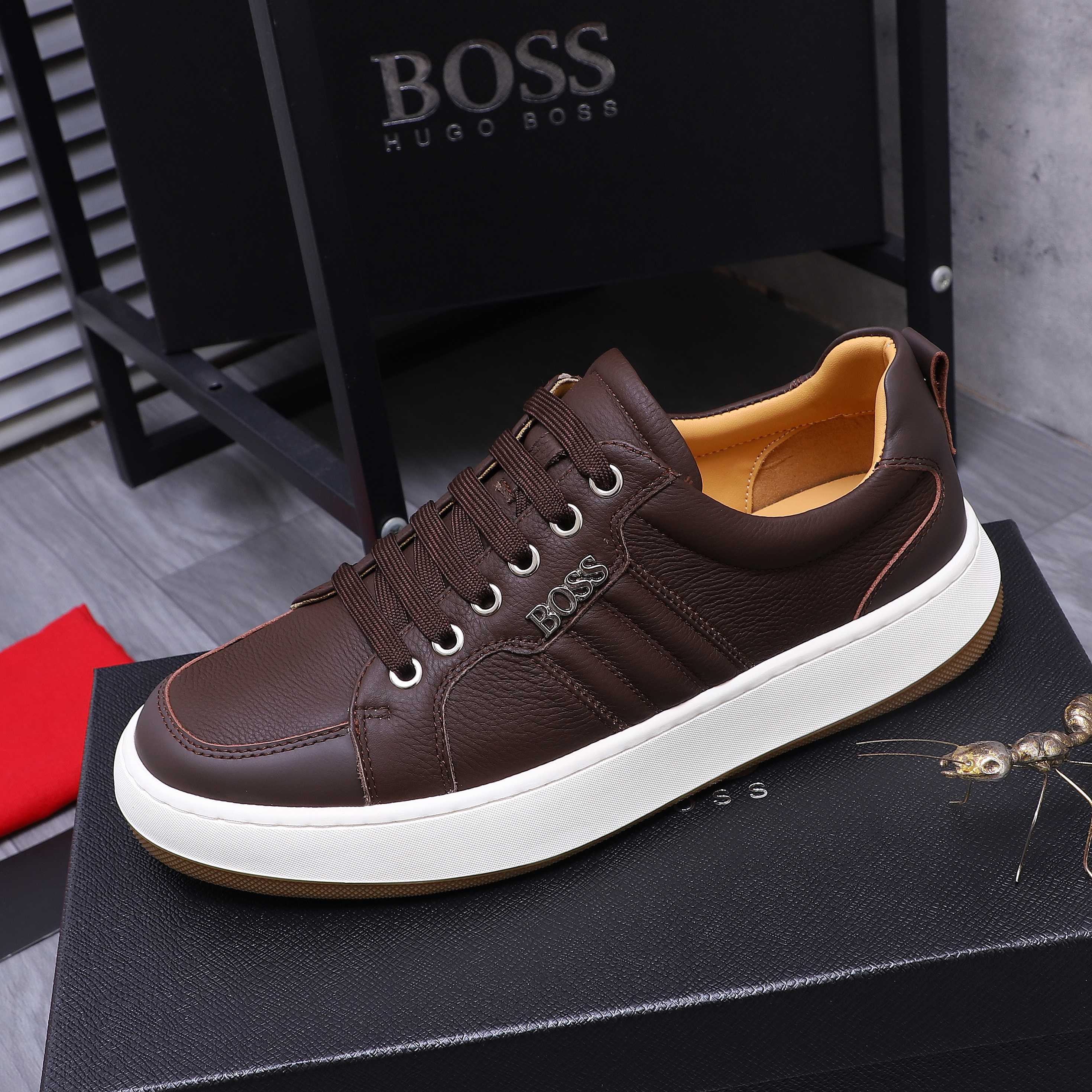 Hugo Boss Men's Leather Casual Sneakers - Stylish & Comfortable 6 a1745303382789 1754