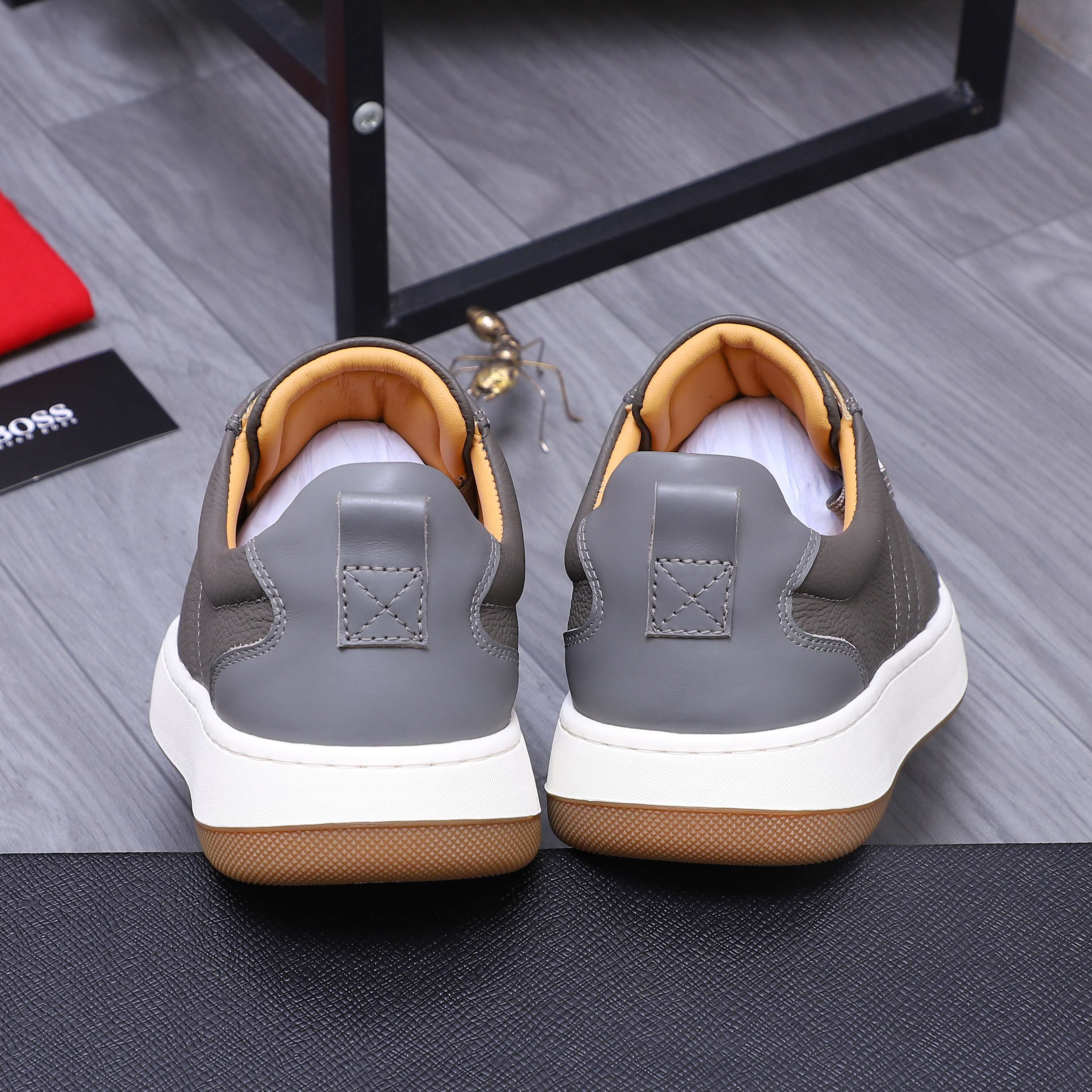 Hugo Boss Men's Leather Casual Sneakers in Multiple Colors and Sizes 11 a1745303627242 1636