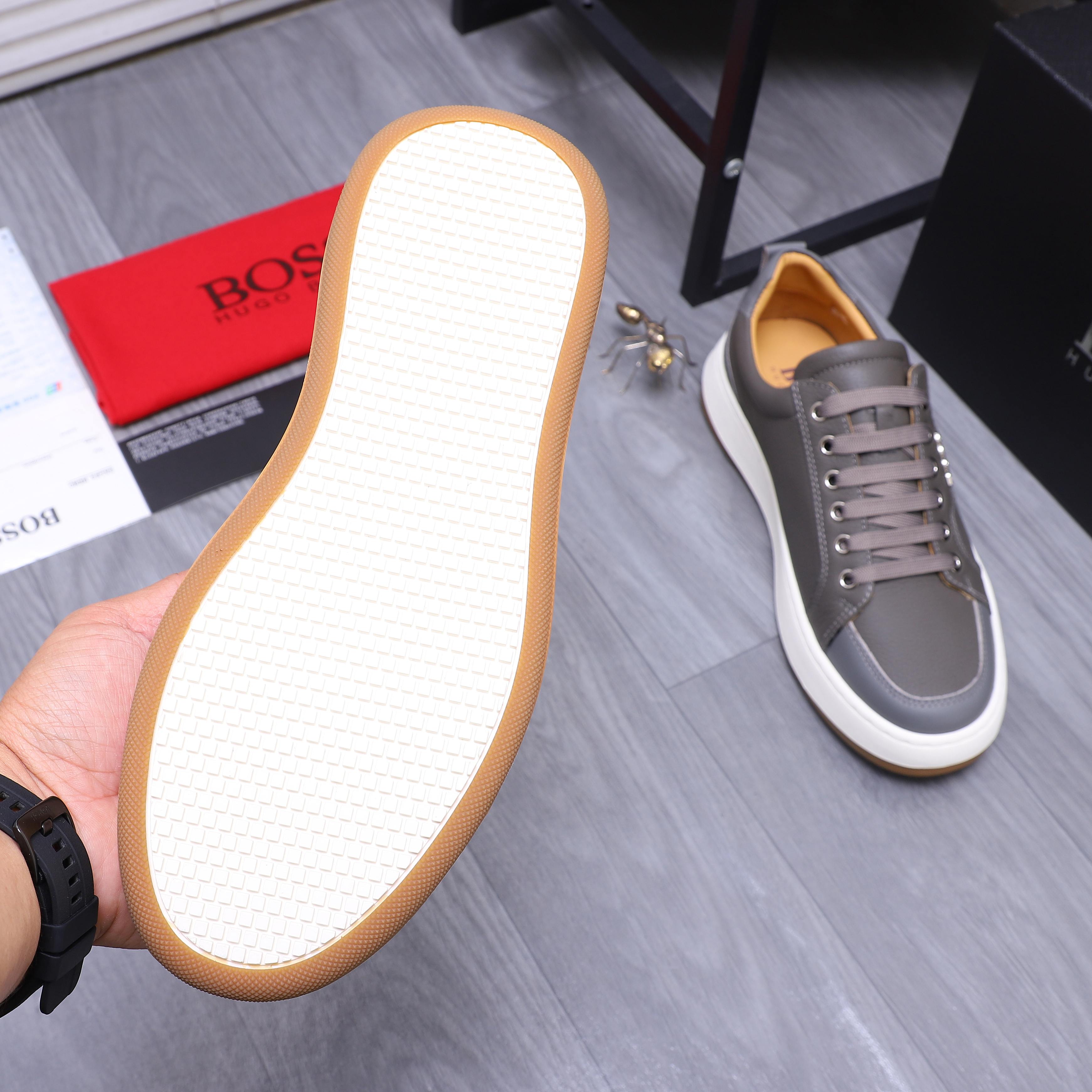 Hugo Boss Men's Leather Casual Sneakers in Multiple Colors and Sizes 8 a1745303627814 5523