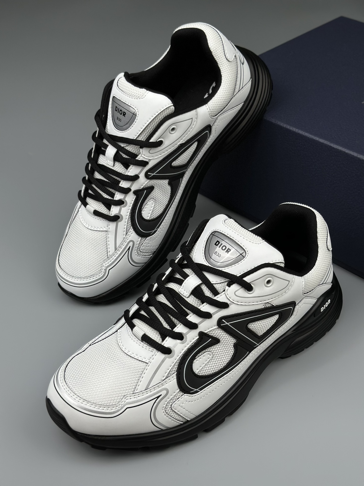 Dior B30 Two-Tone Sneakers - Matte Materials, Top Quality, Size 36-47 9 i1714152395 8238 4