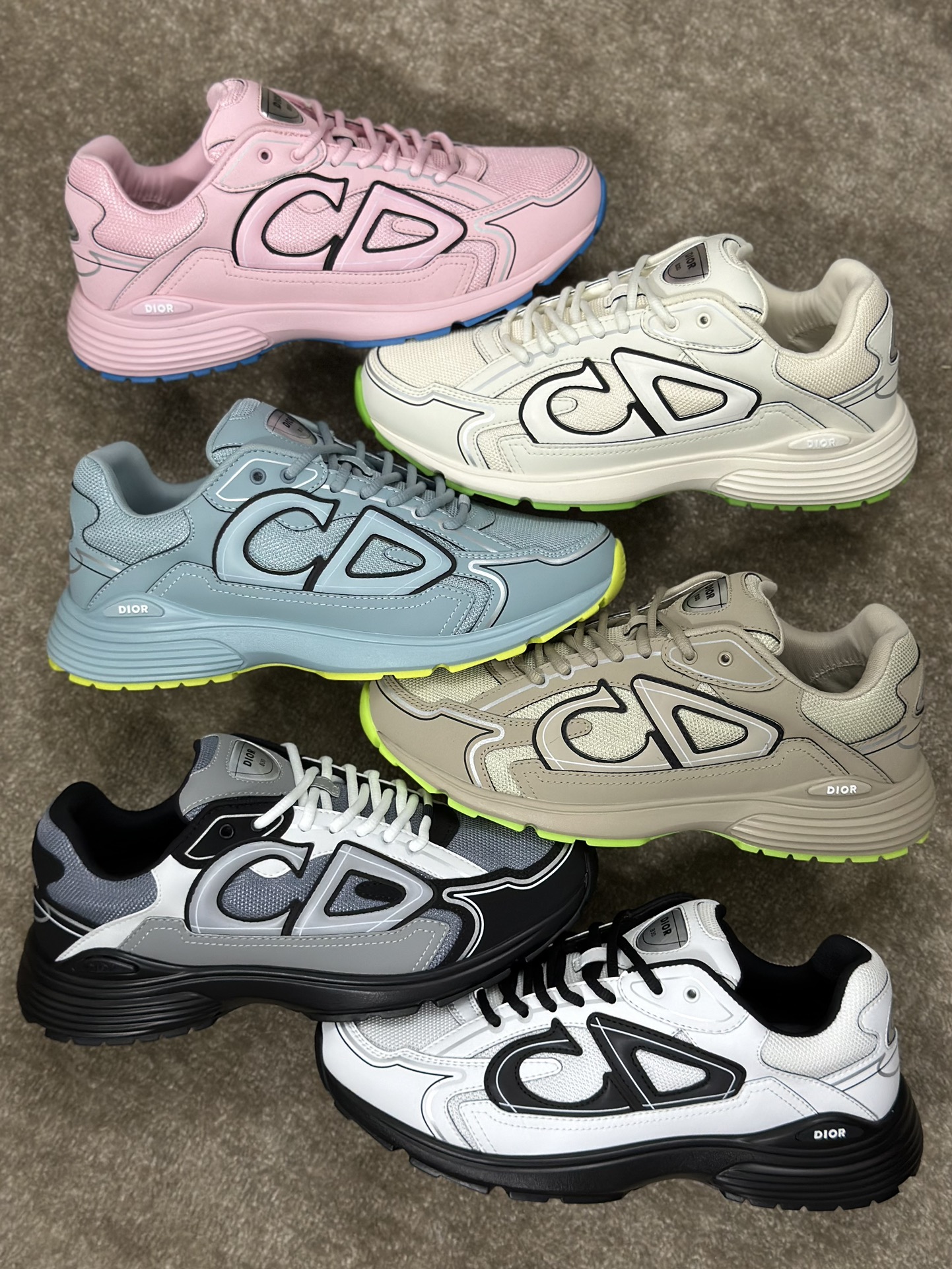 Dior B30 Two-Tone Sneakers - Matte Materials, Top Quality & Unique Style 9 i1714152503 8478 0