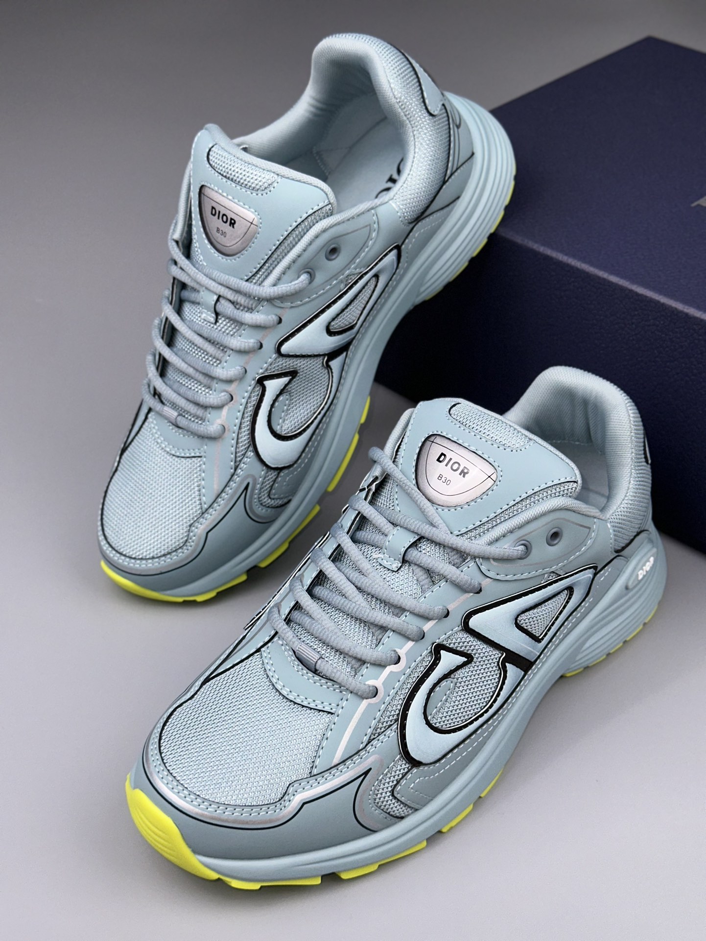 Dior B30 Two-Tone Sneakers - Matte Materials & Sole - Top Quality - Size 36-47 5 i1714152563 1440 0