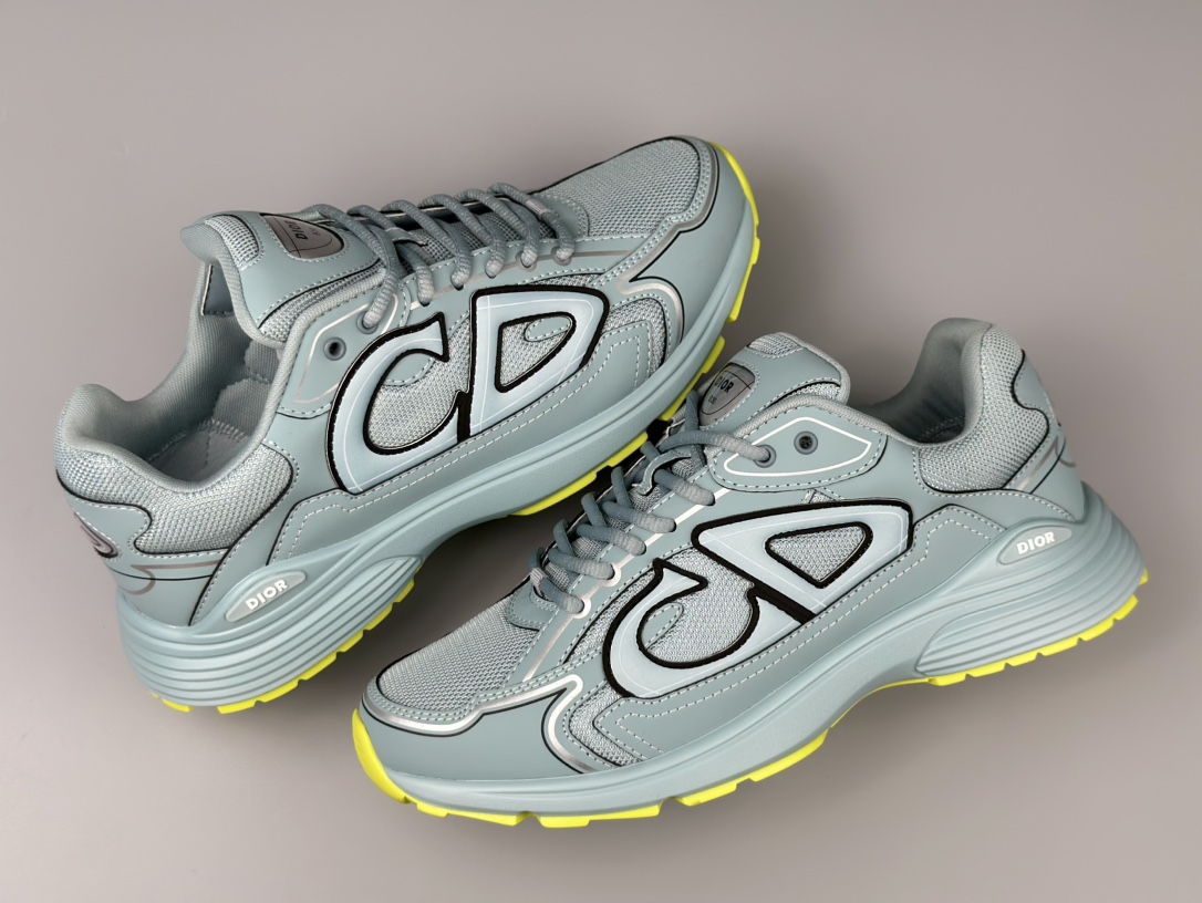 Dior B30 Two-Tone Sneakers - Matte Materials & Sole - Top Quality - Size 36-47 4 i1714152563 2319 4
