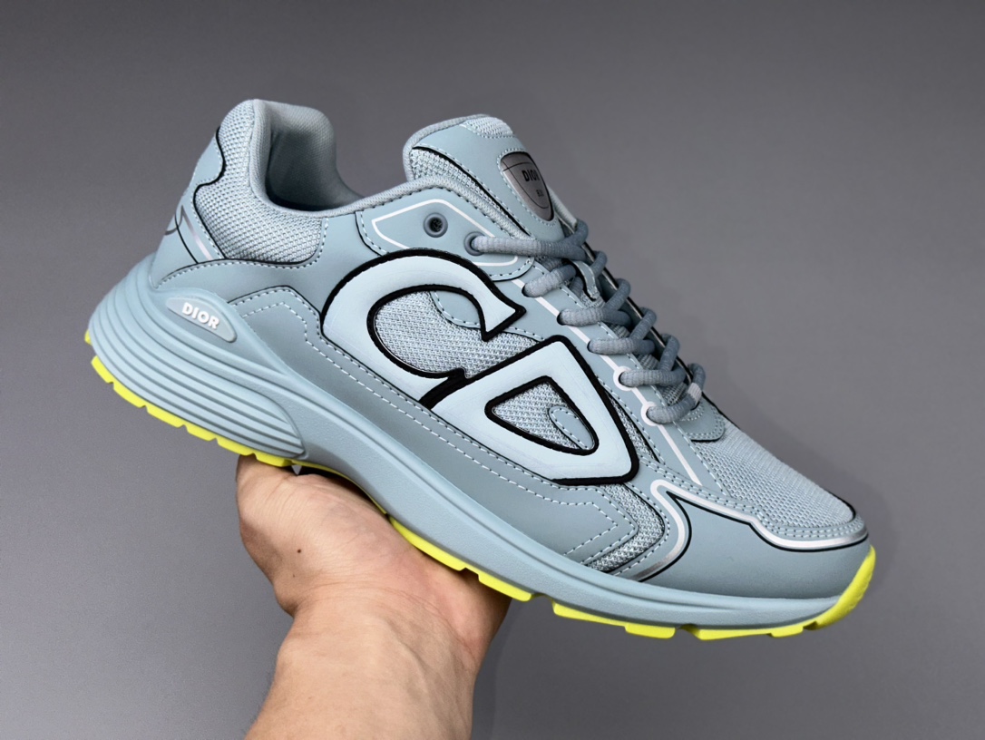 Dior B30 Two-Tone Sneakers - Matte Materials & Sole - Top Quality - Size 36-47 7 i1714152563 4977 8