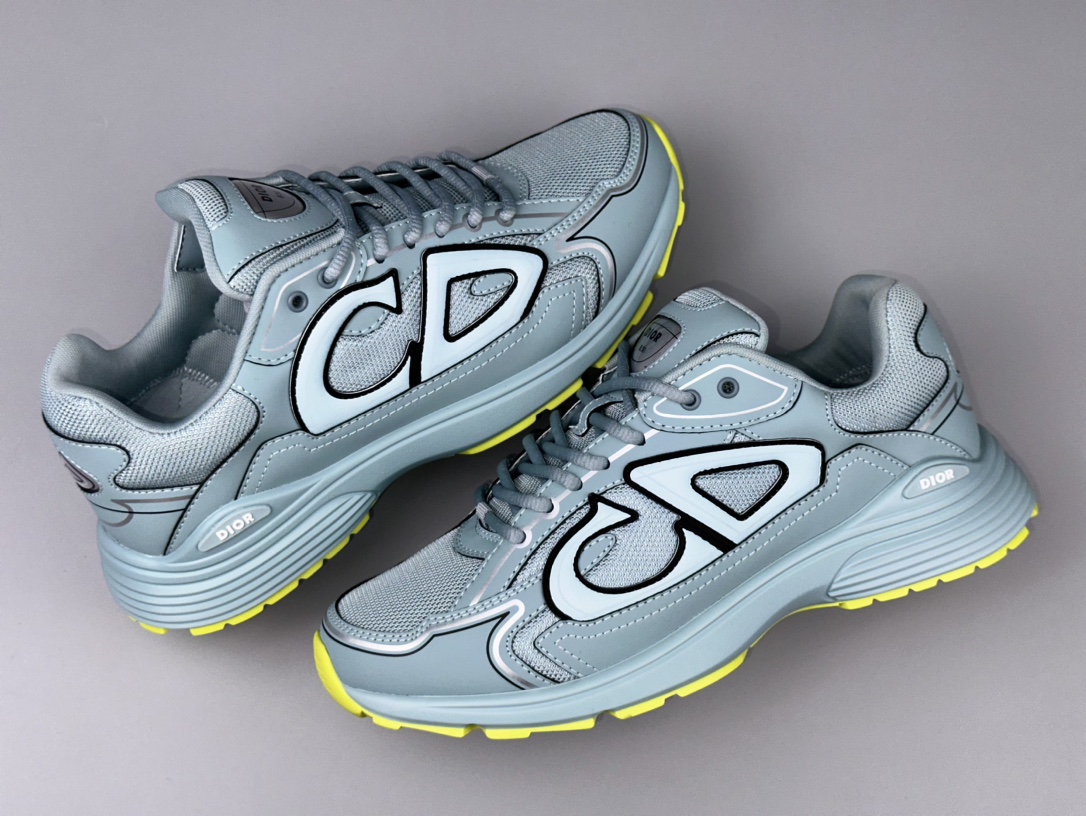 Dior B30 Two-Tone Sneakers - Matte Materials & Sole - Top Quality - Size 36-47 3 i1714152563 5973 3