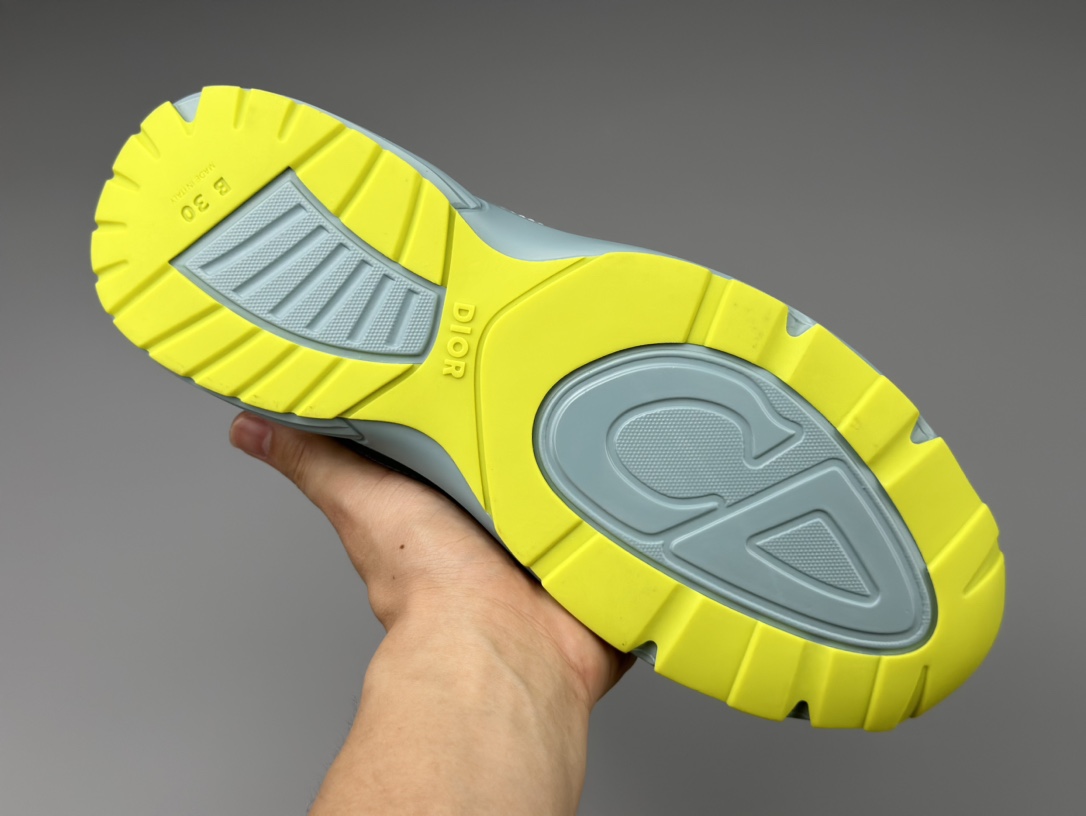 Dior B30 Two-Tone Sneakers - Matte Materials & Sole - Top Quality - Size 36-47 9 i1714152563 9929 7