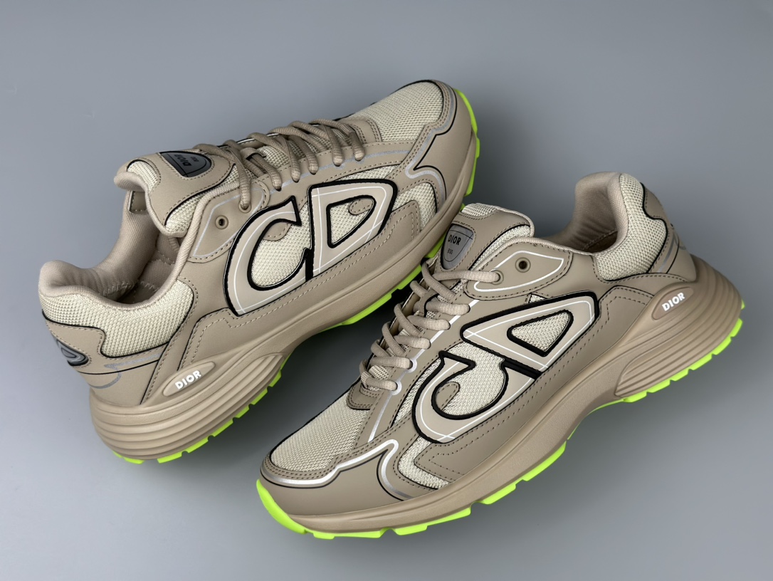 Dior B30 Two-Tone Sneakers - Matte Materials, Top Quality, Size 36-47 2 i1714152641 6392 8