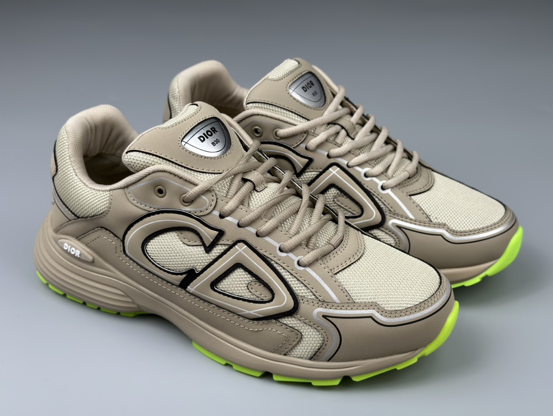 Dior B30 Two-Tone Sneakers - Matte Materials, Top Quality, Size 36-47 1 i1714152641 9451 6