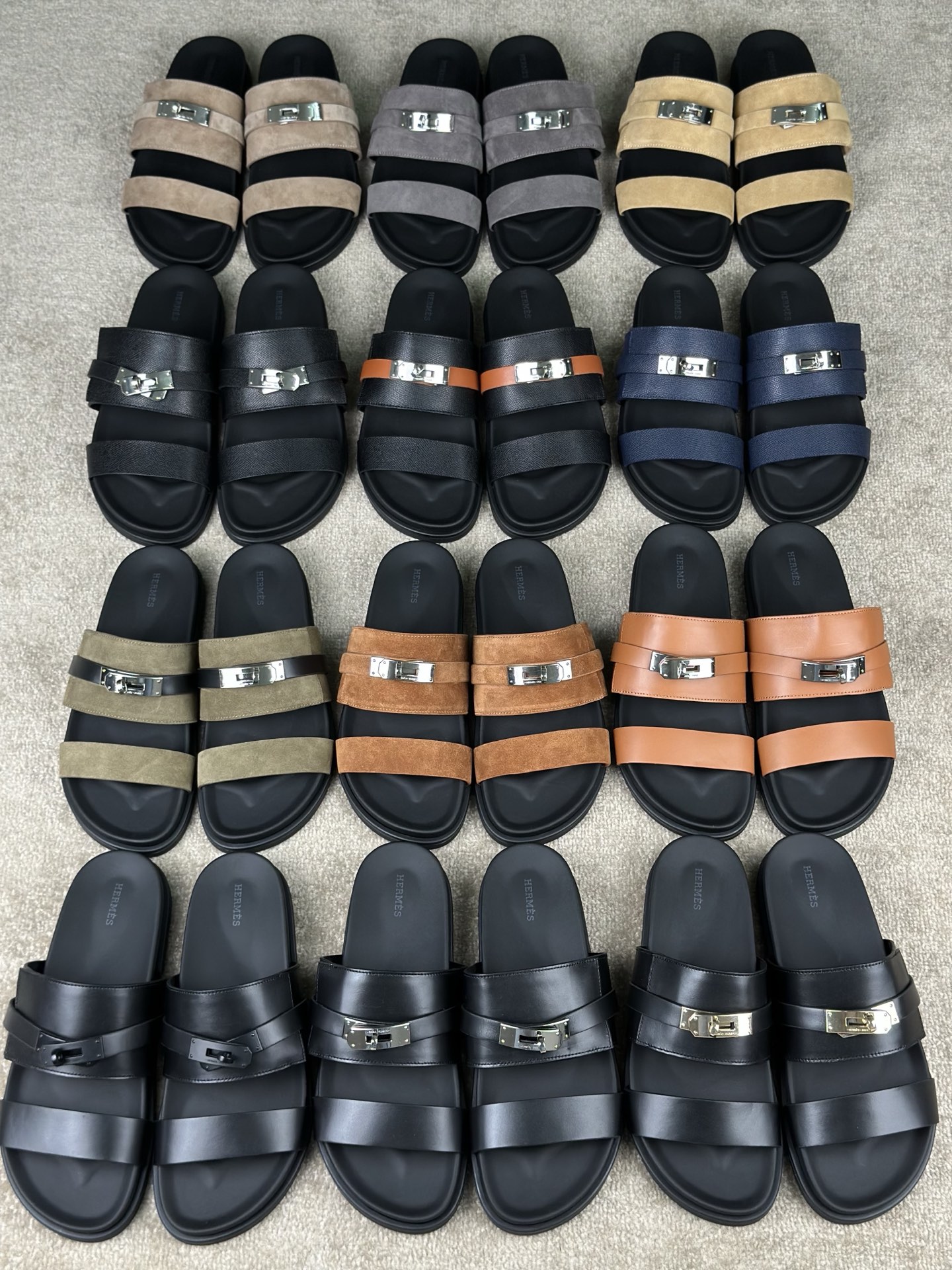 Hermès Jackson Sandal - Gray Suede Leather with Palladium-Plated Hardware 8 i1741412568896 1498 0 7