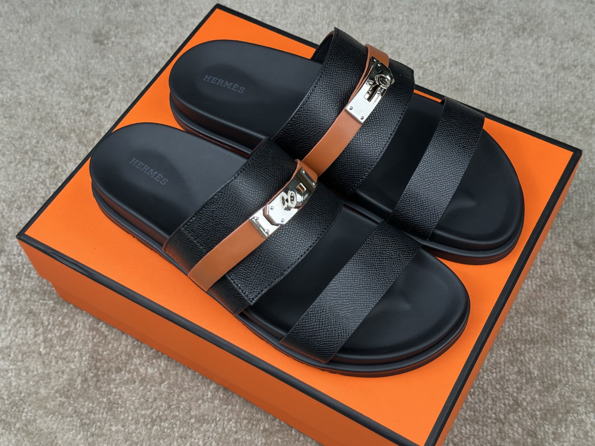 Hermès Jackson Sandals | Premium Leather, Stylish Buckle Detail, New 2025 Style 3 i1741413413857 6527 0 1