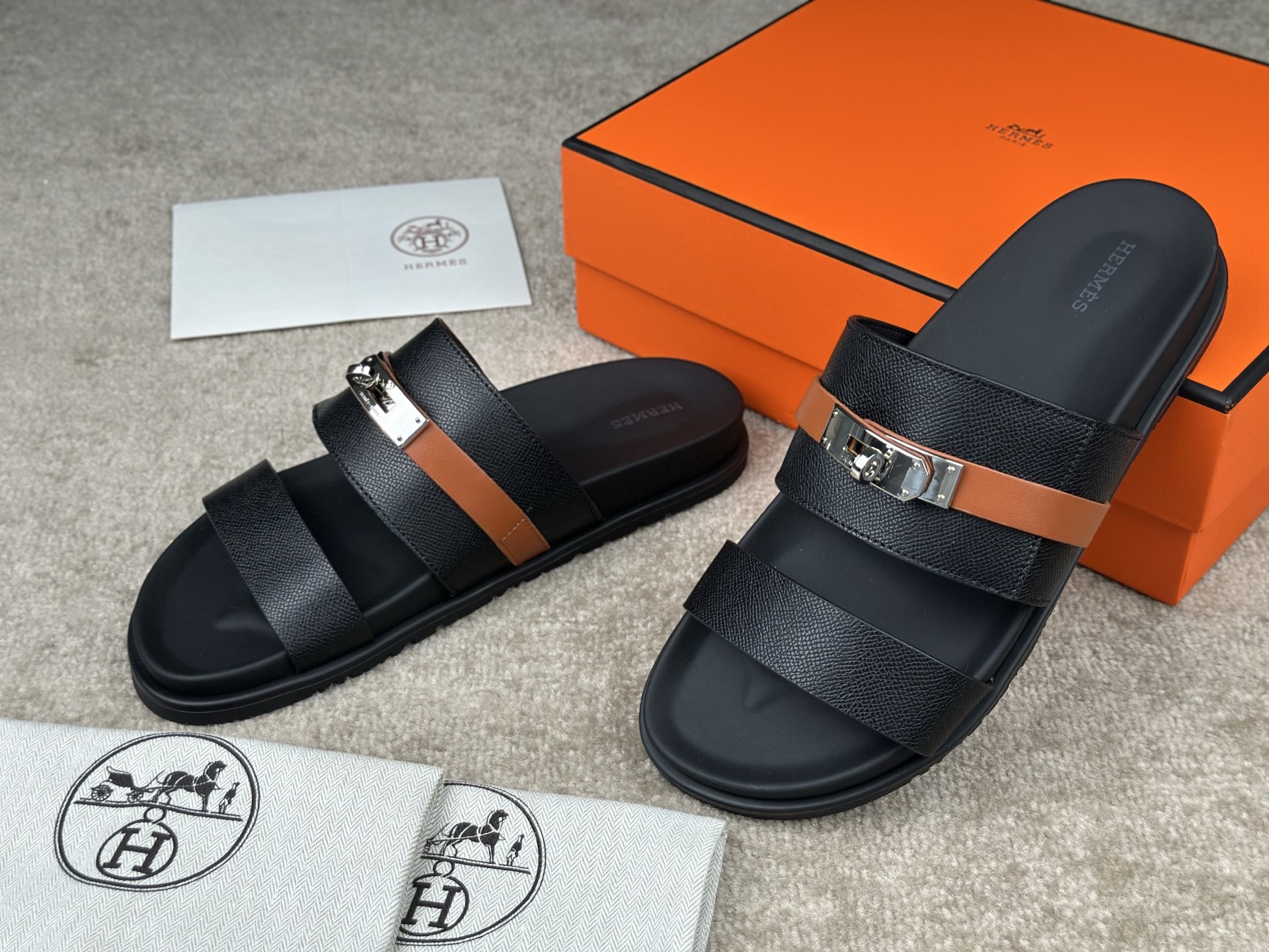 Hermès Jackson Sandals | Premium Leather, Stylish Buckle Detail, New 2025 Style 4 i1741413415672 3039 0 2