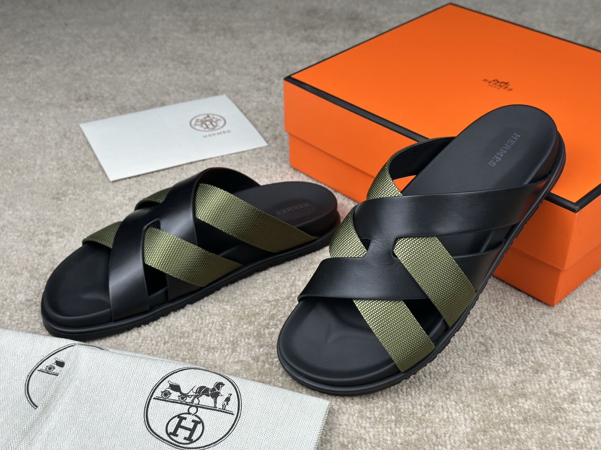 Hermès Kazimir Sandals - Stylish & Comfortable Summer Slides, Size 38 - 47 3 i1741413838330 3595 0 4