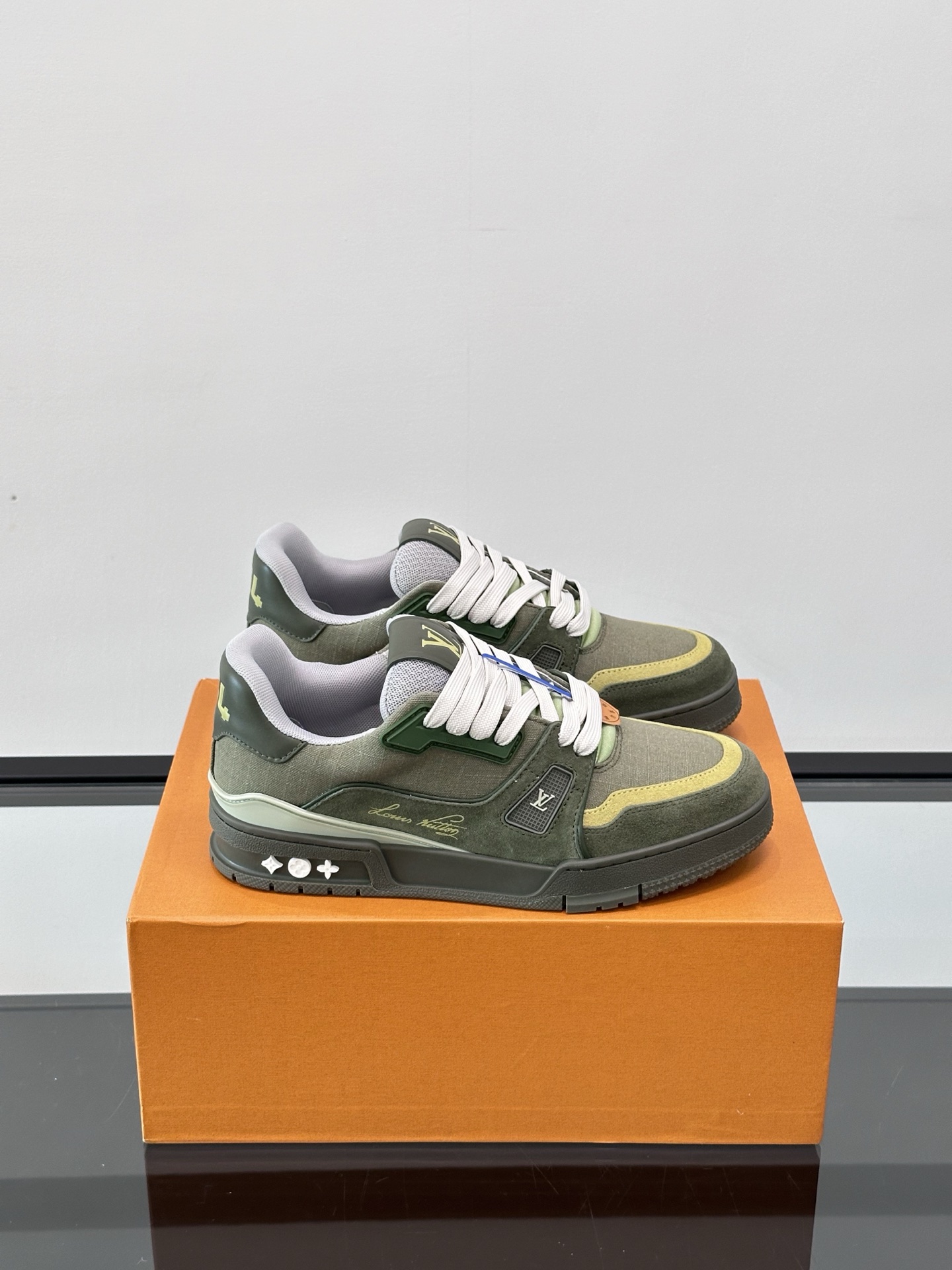 Louis Vuitton Trainer Leren Sneakers - Luxe Damier Design - Maat 39-44