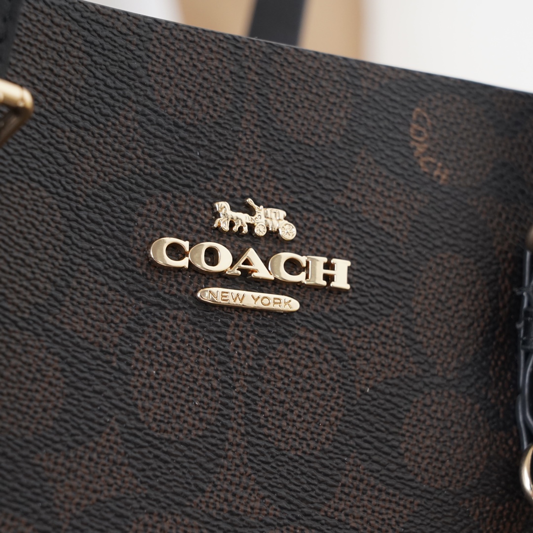 Coach ～纯原coach蔻驰CV965 Mollie25系列 托特斜挎包