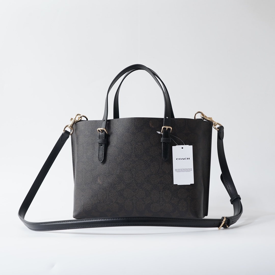 Coach ～纯原coach蔻驰CV965 Mollie25系列 托特斜挎包
