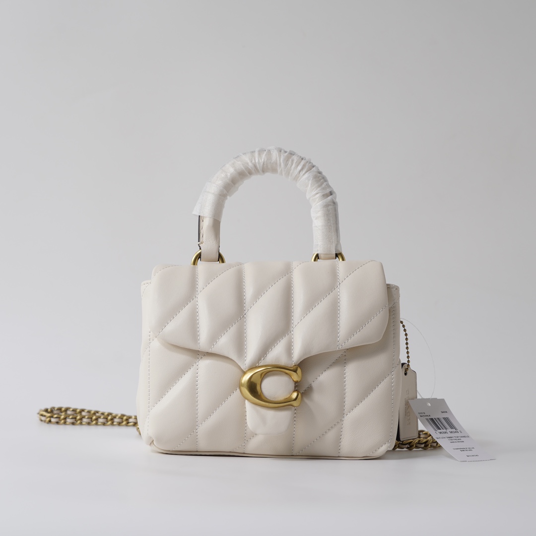Coach ～原Coach蔻驰 CCC12 quilted pillow tabby19系列手提斜挎包
