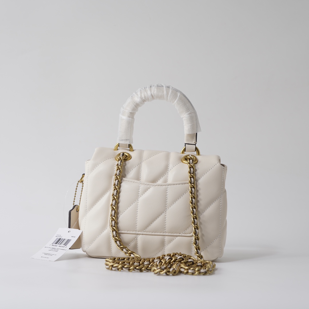 Coach ～原Coach蔻驰 CCC12 quilted pillow tabby19系列手提斜挎包