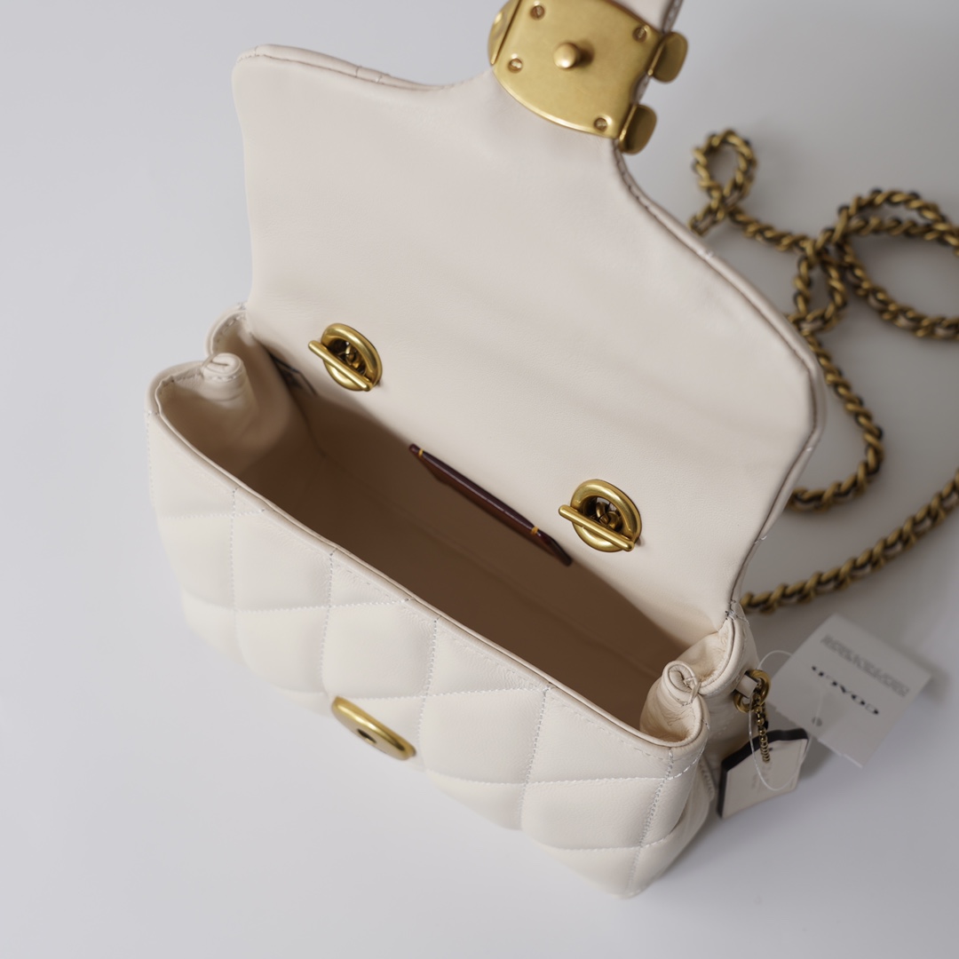 Coach ～原Coach蔻驰 CCC12 quilted pillow tabby19系列手提斜挎包