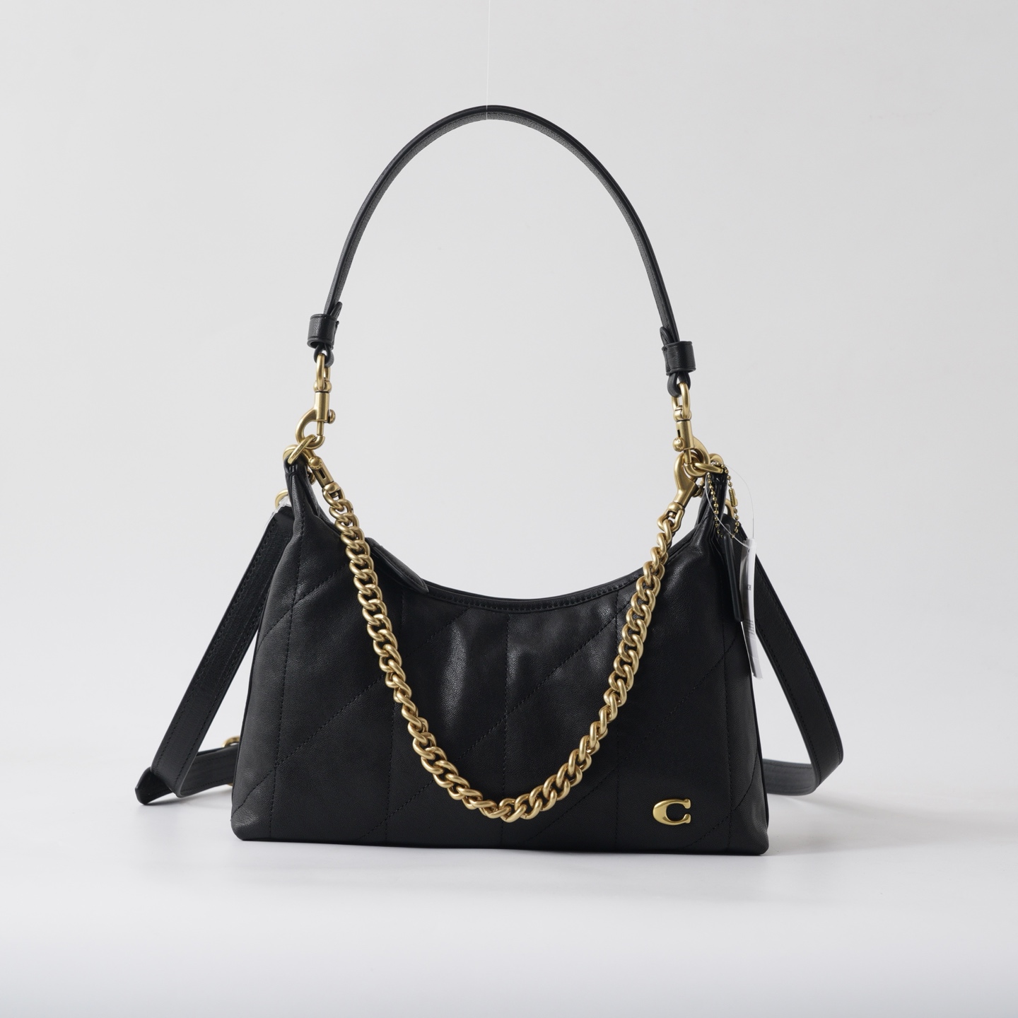 Coach 纯 【新品】COACH/蔻驰女士绗缝细节JULIET 25号单肩包斜挎包