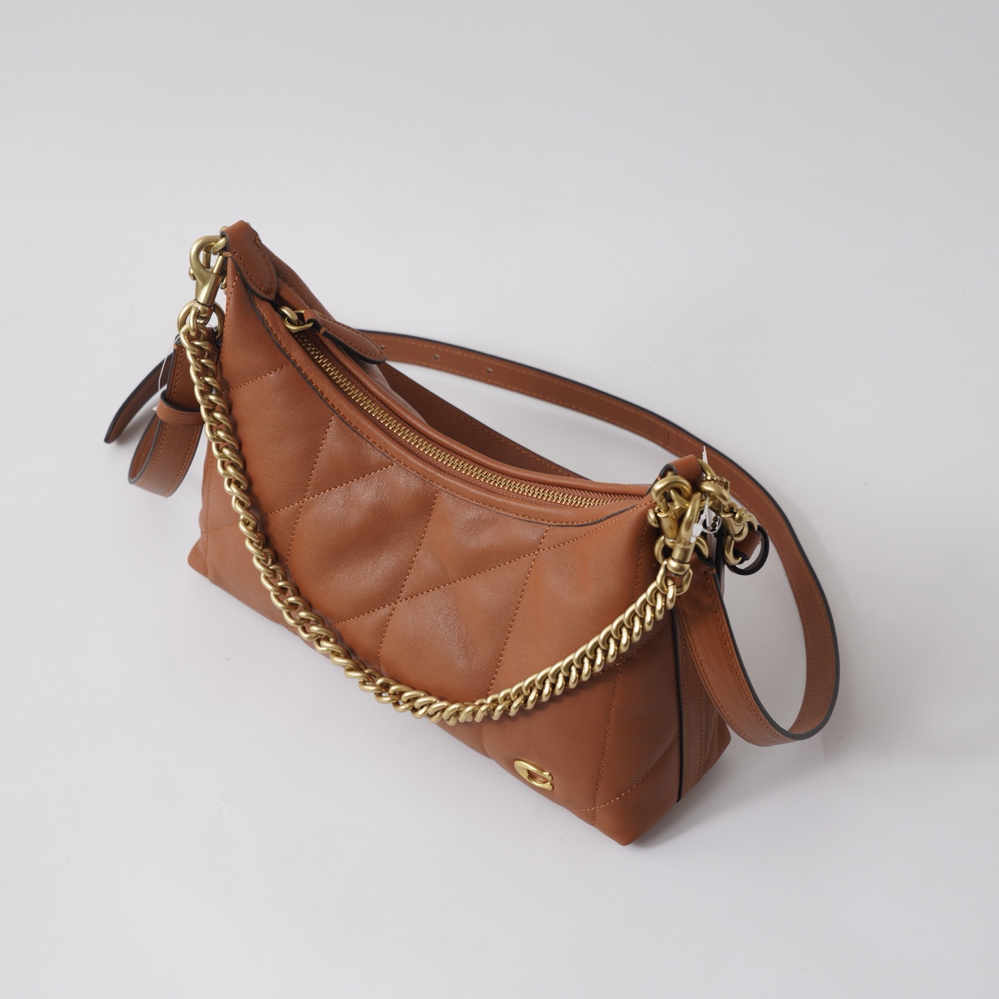 Coach 纯 【新品】COACH/蔻驰女士绗缝细节JULIET 25号单肩包斜挎包