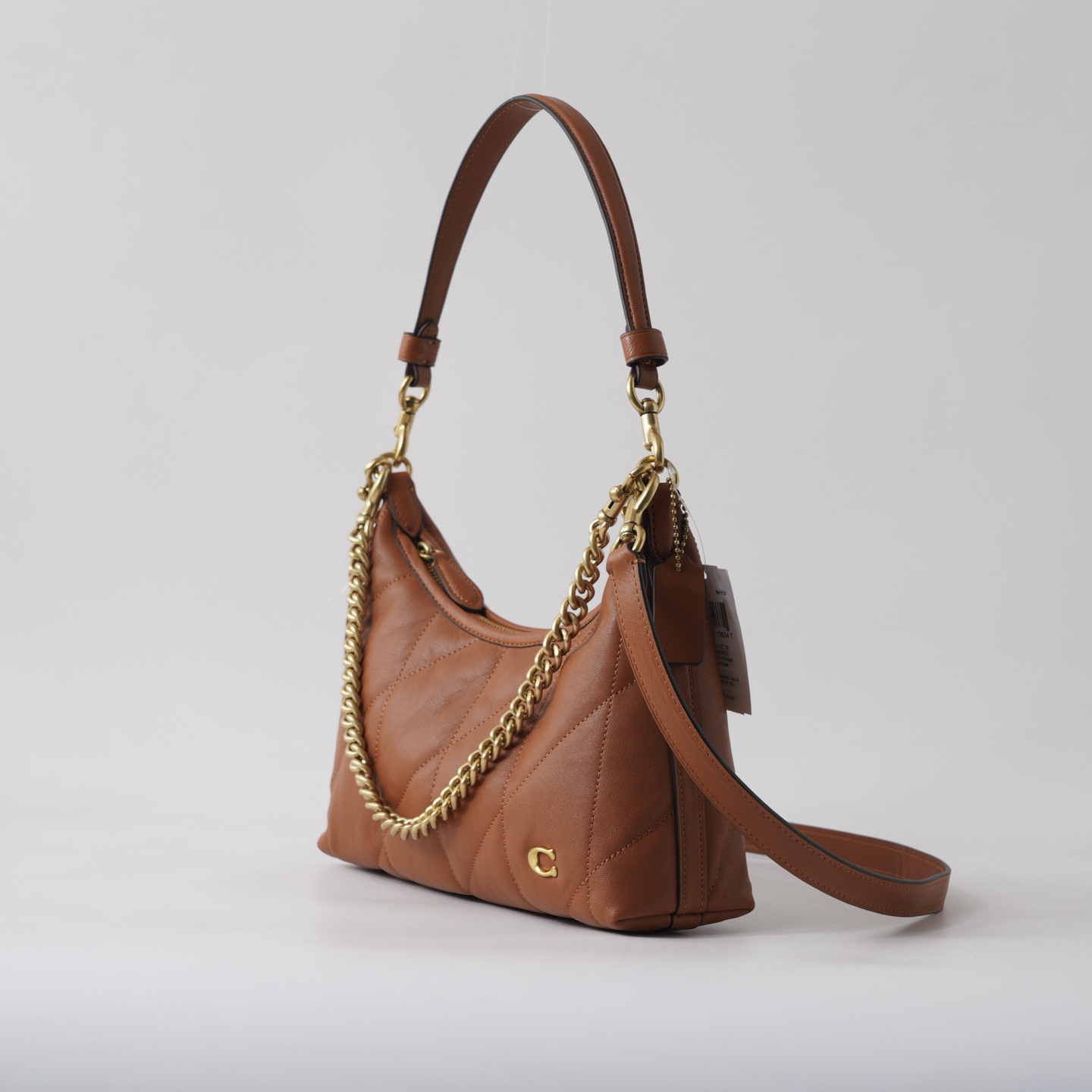 Coach 纯 【新品】COACH/蔻驰女士绗缝细节JULIET 25号单肩包斜挎包